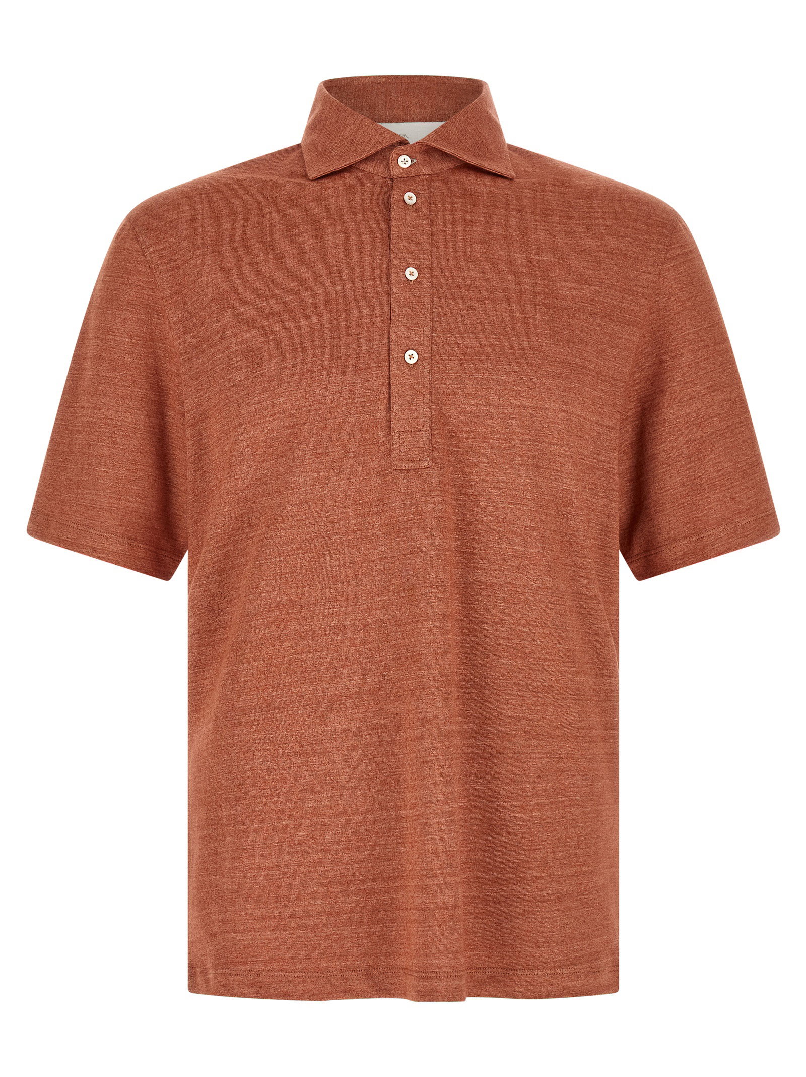Brunello Cucinelli Polo Jersey Mélange