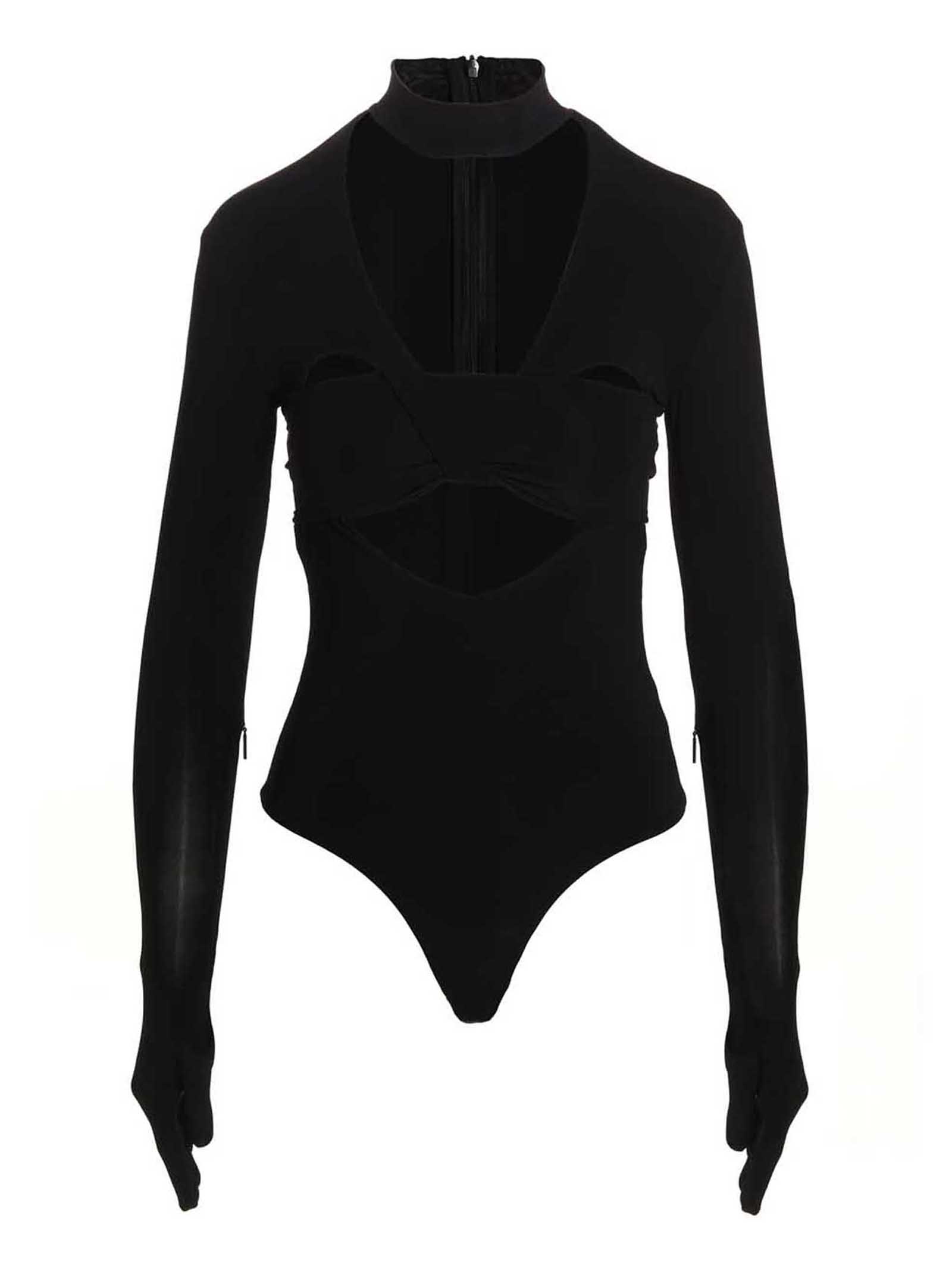 Ambush Heart Shaped Gloves Bodysuit