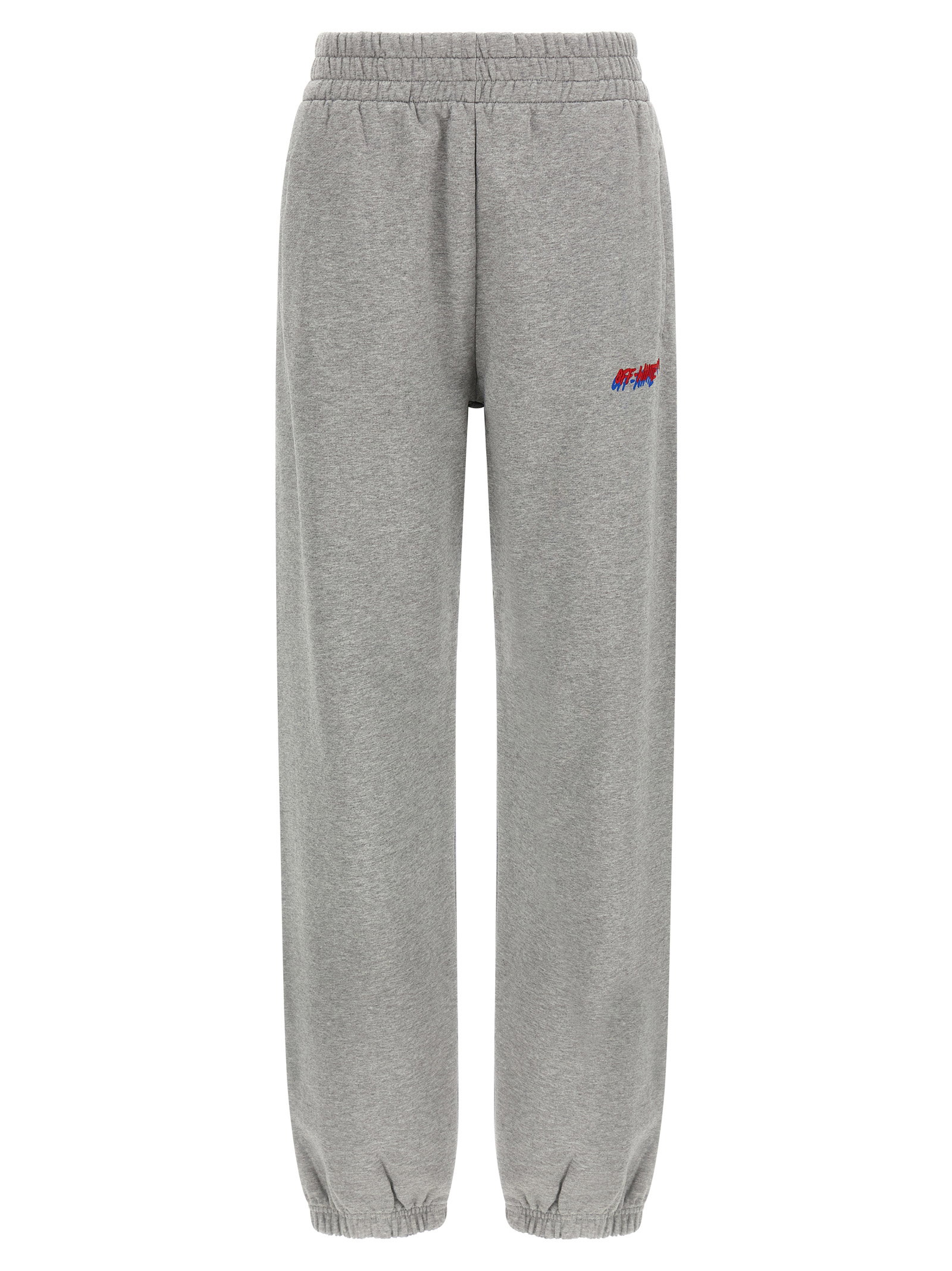 Off White Logo Embroidery Joggers