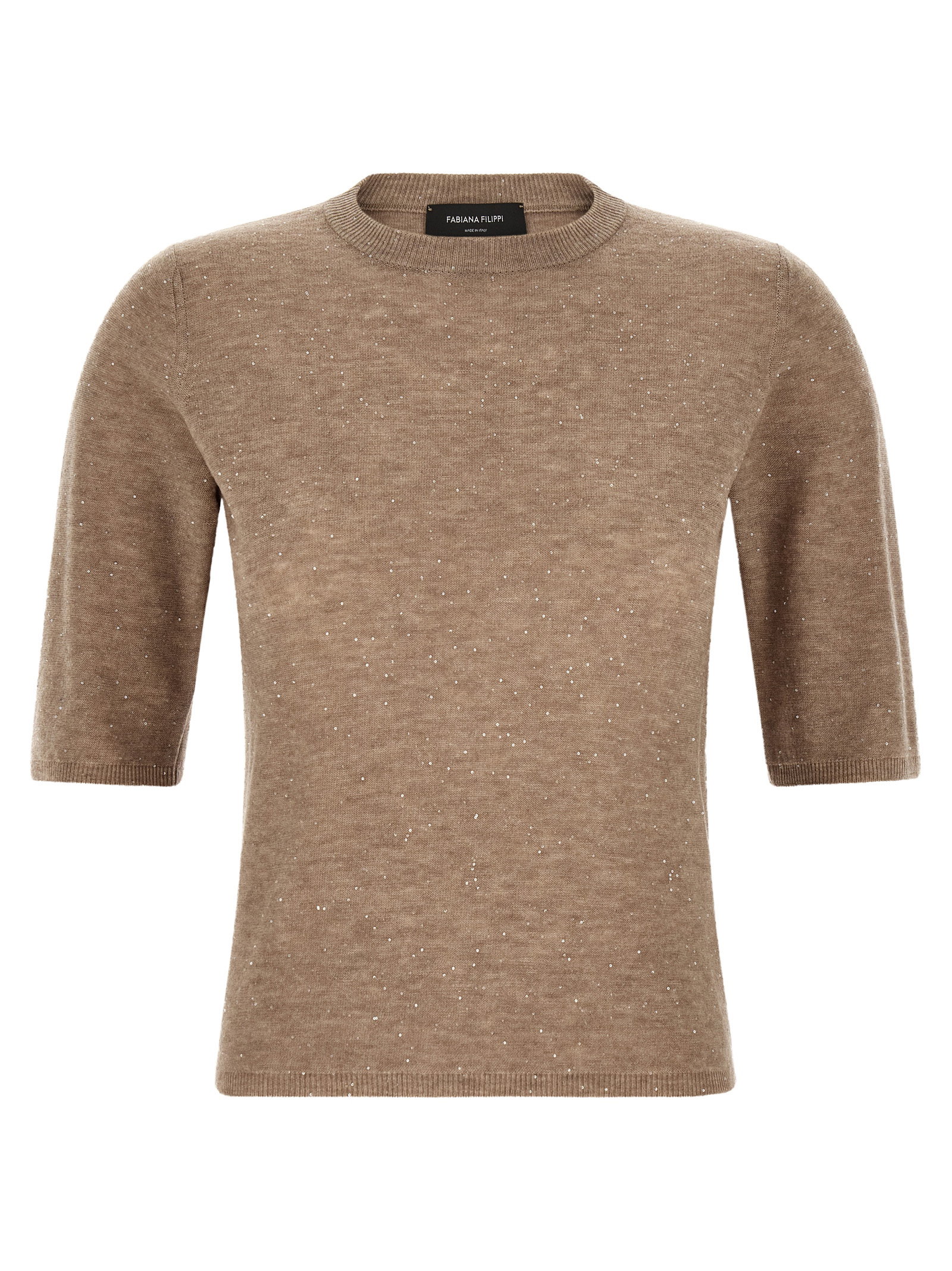 Fabiana Filippi Micro Sequin T-shirt