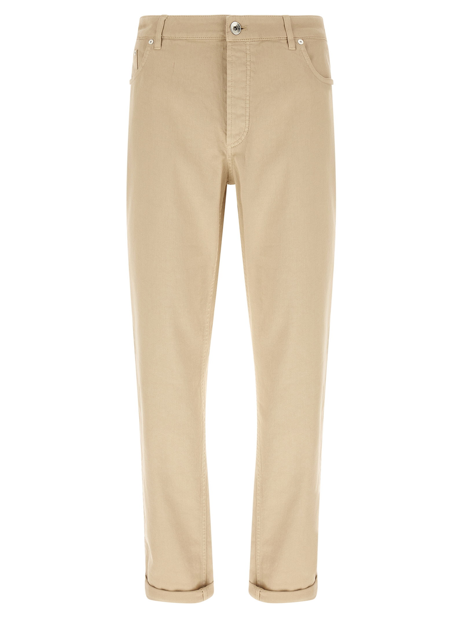 Brunello Cucinelli Coat Of Arms Embroidery Jeans