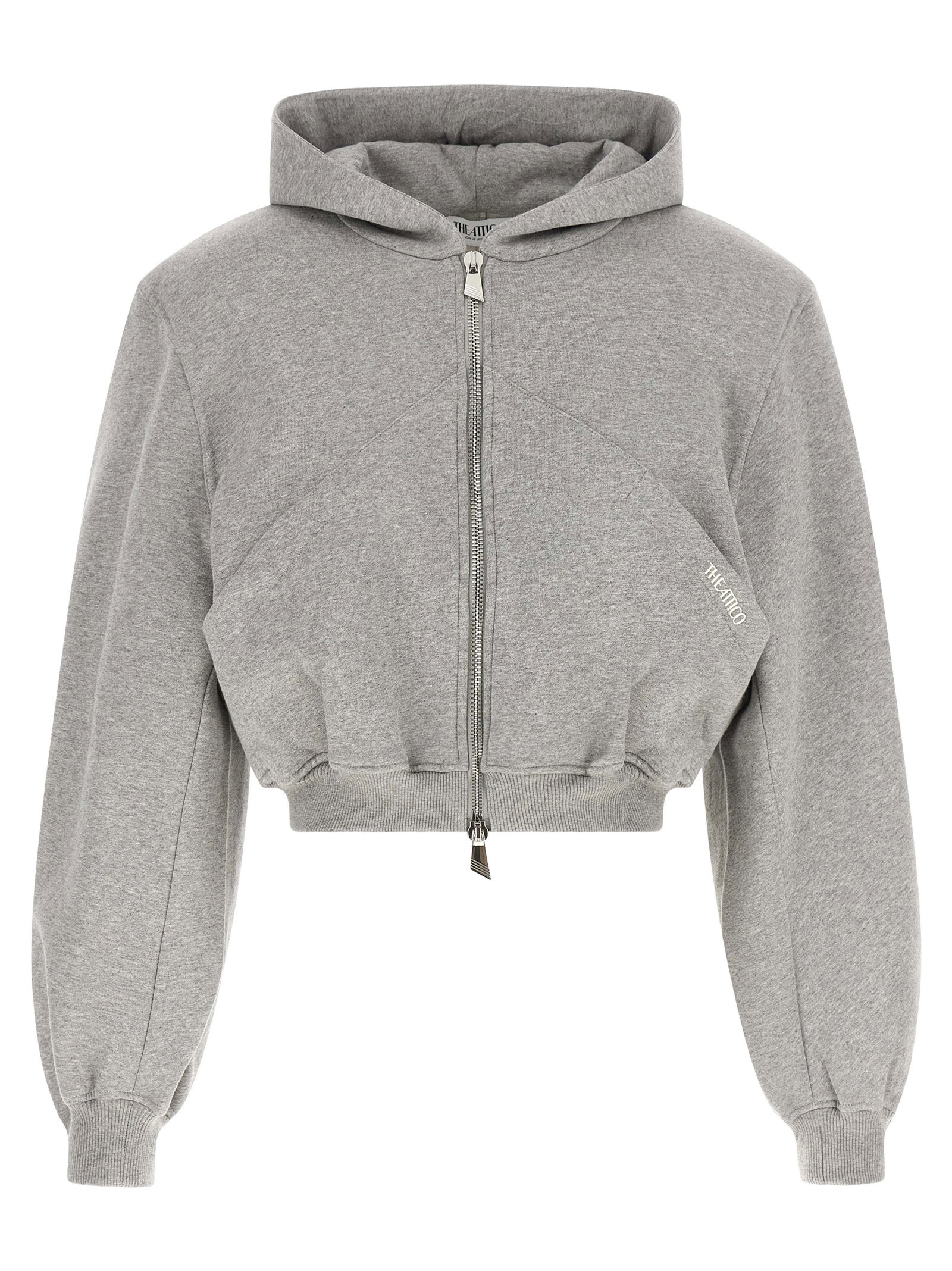 The Attico Cropped Hoodie