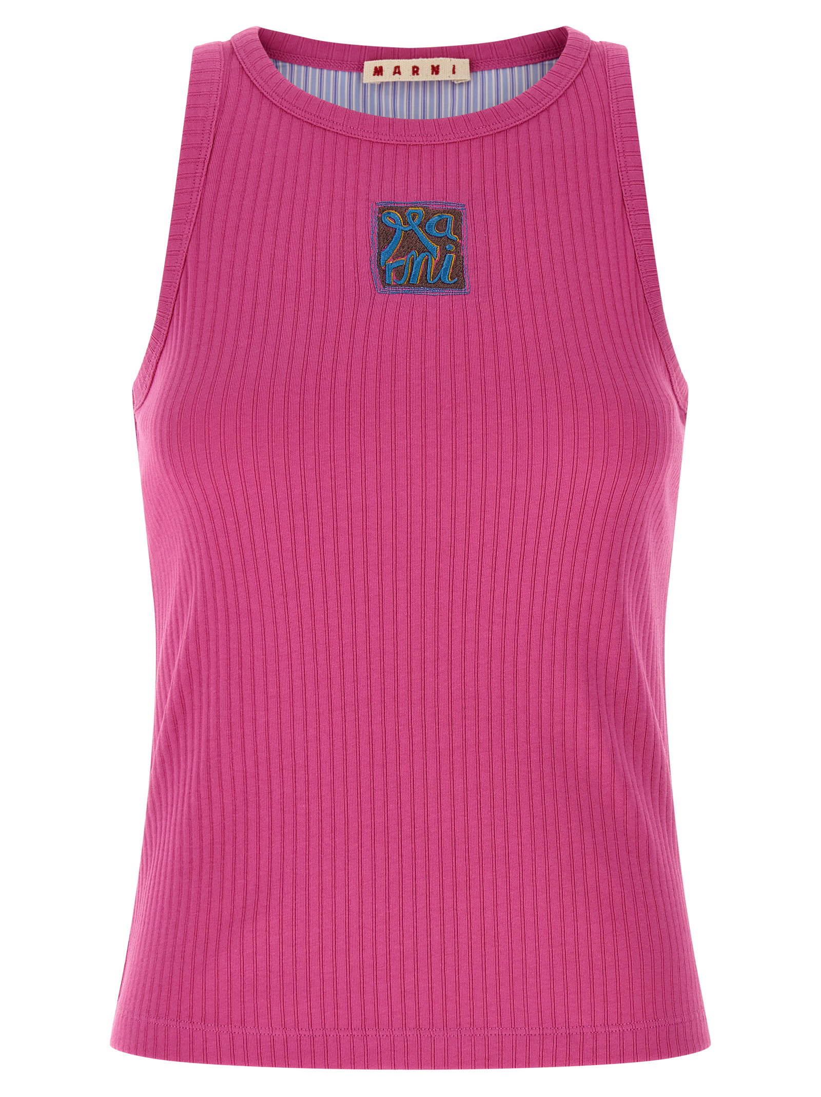 Marni Logo Patch Tank Top