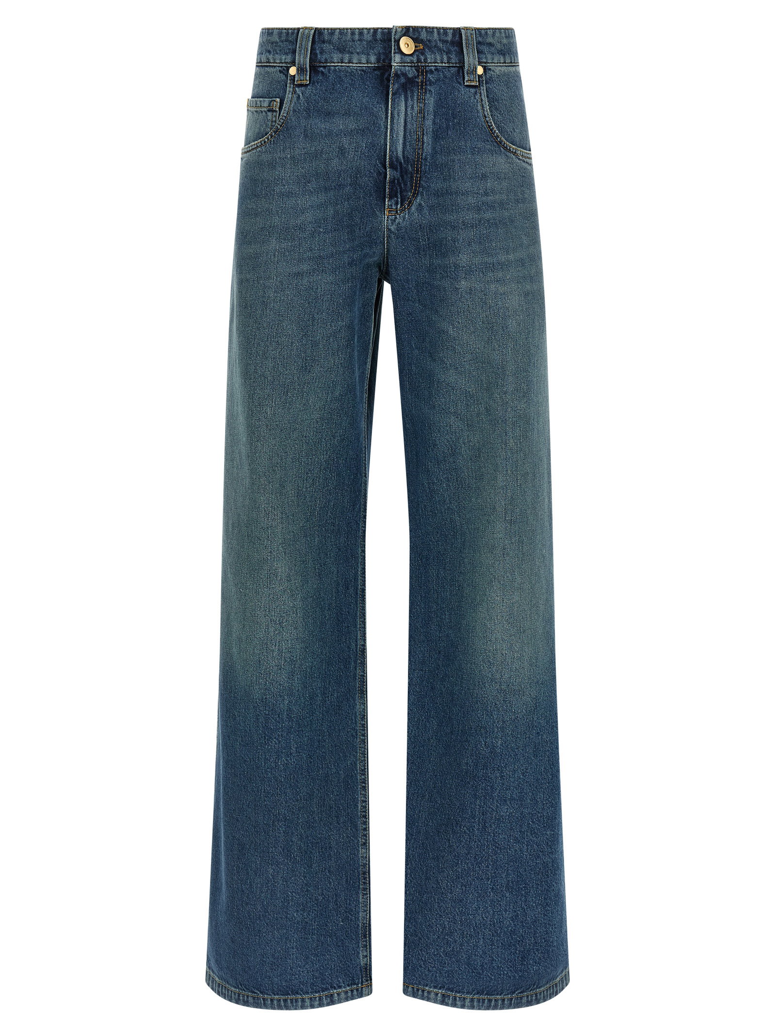 Brunello Cucinelli Stonewashed Denim Jeans