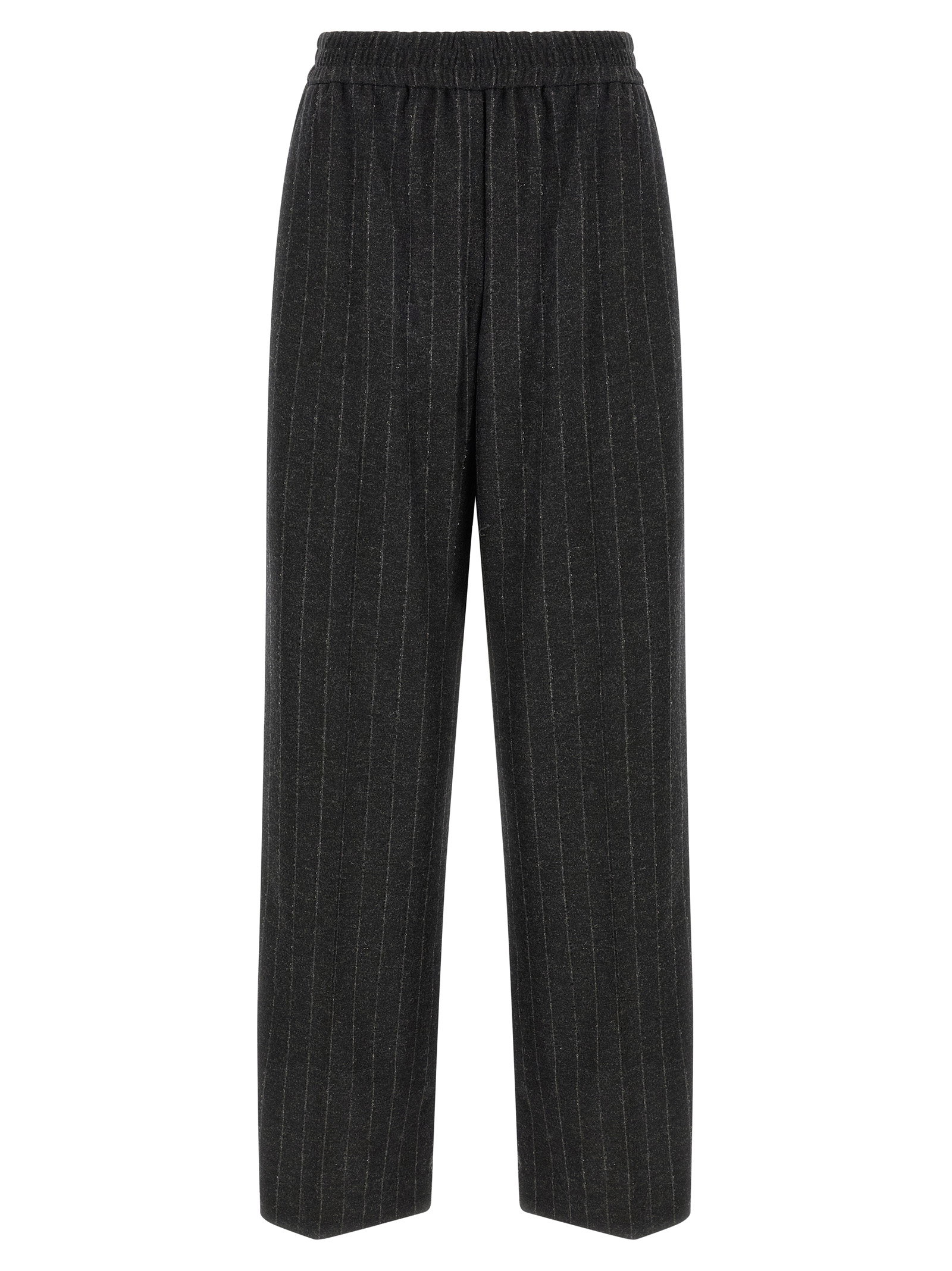 Brunello Cucinelli Micro Sequin Pinstripe Pants