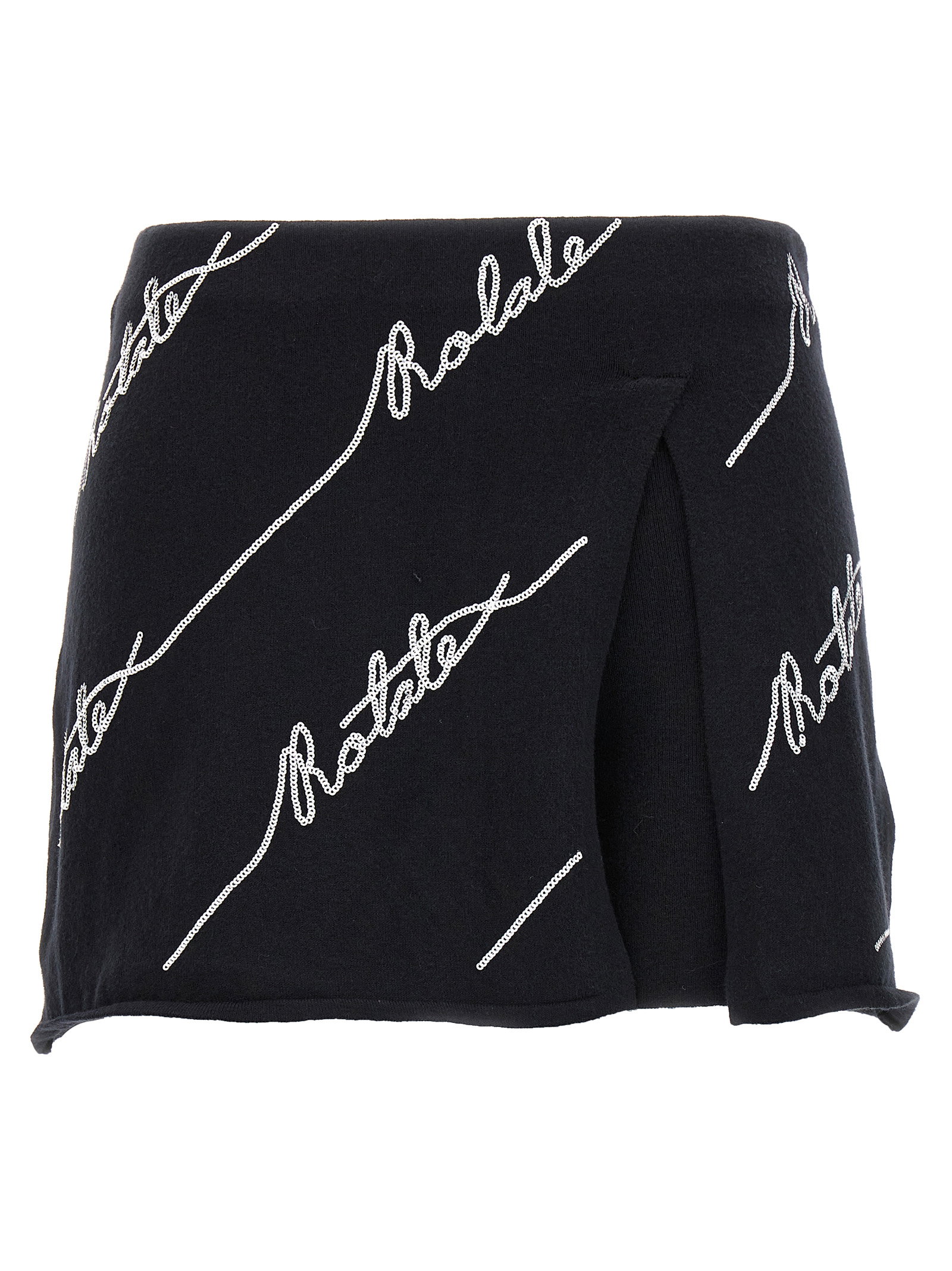 Rotate Birger Christensen Skort Sequin Logo Mini