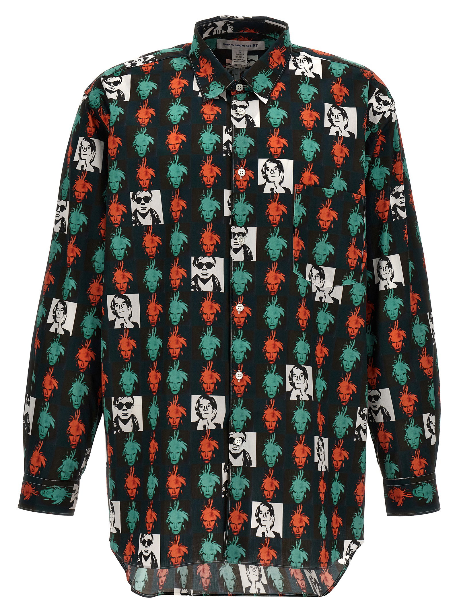 Comme Des Garcons Shirt Andy Warhol Shirt