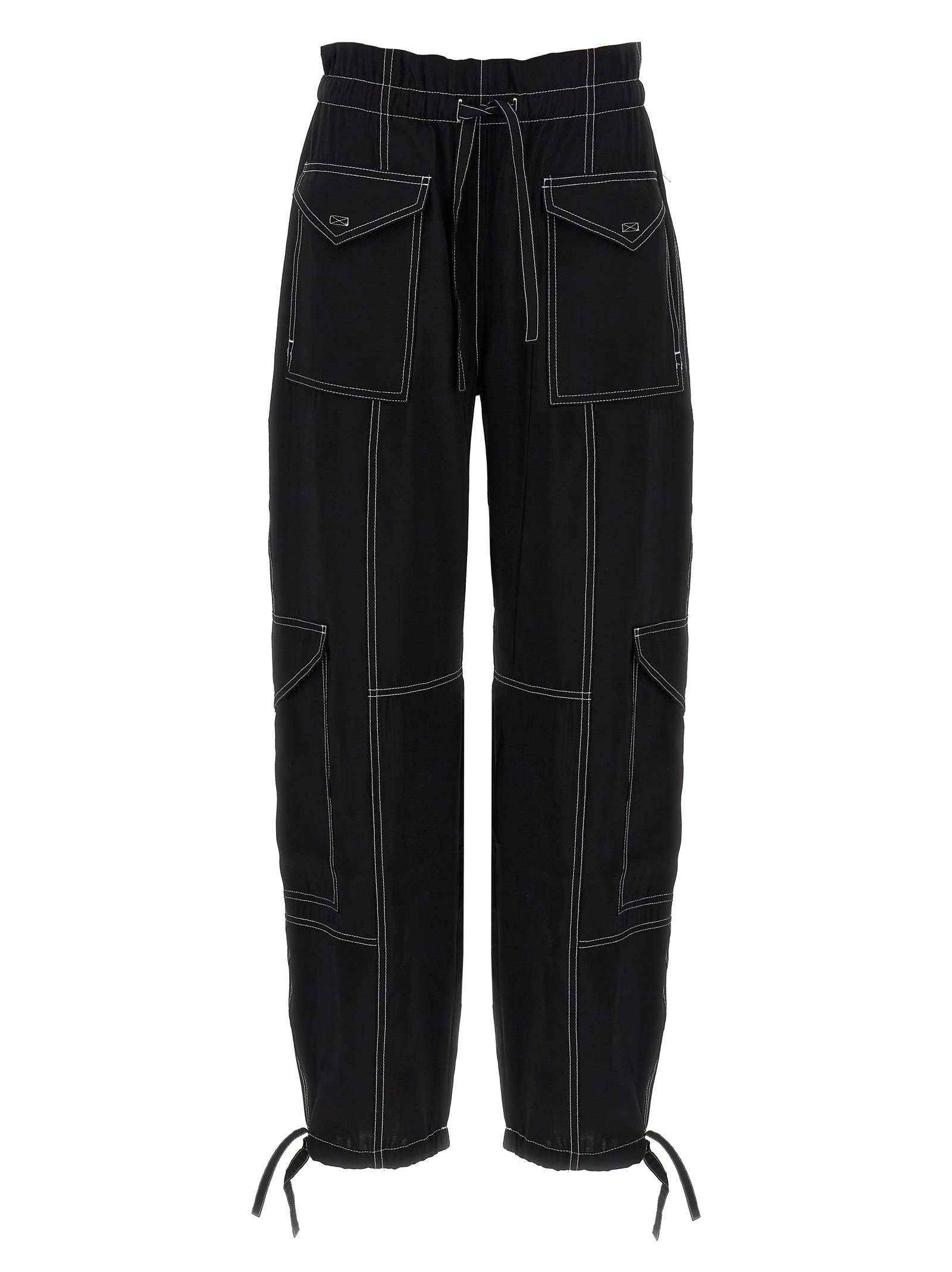 Ganni Light Slub Pocket Pants