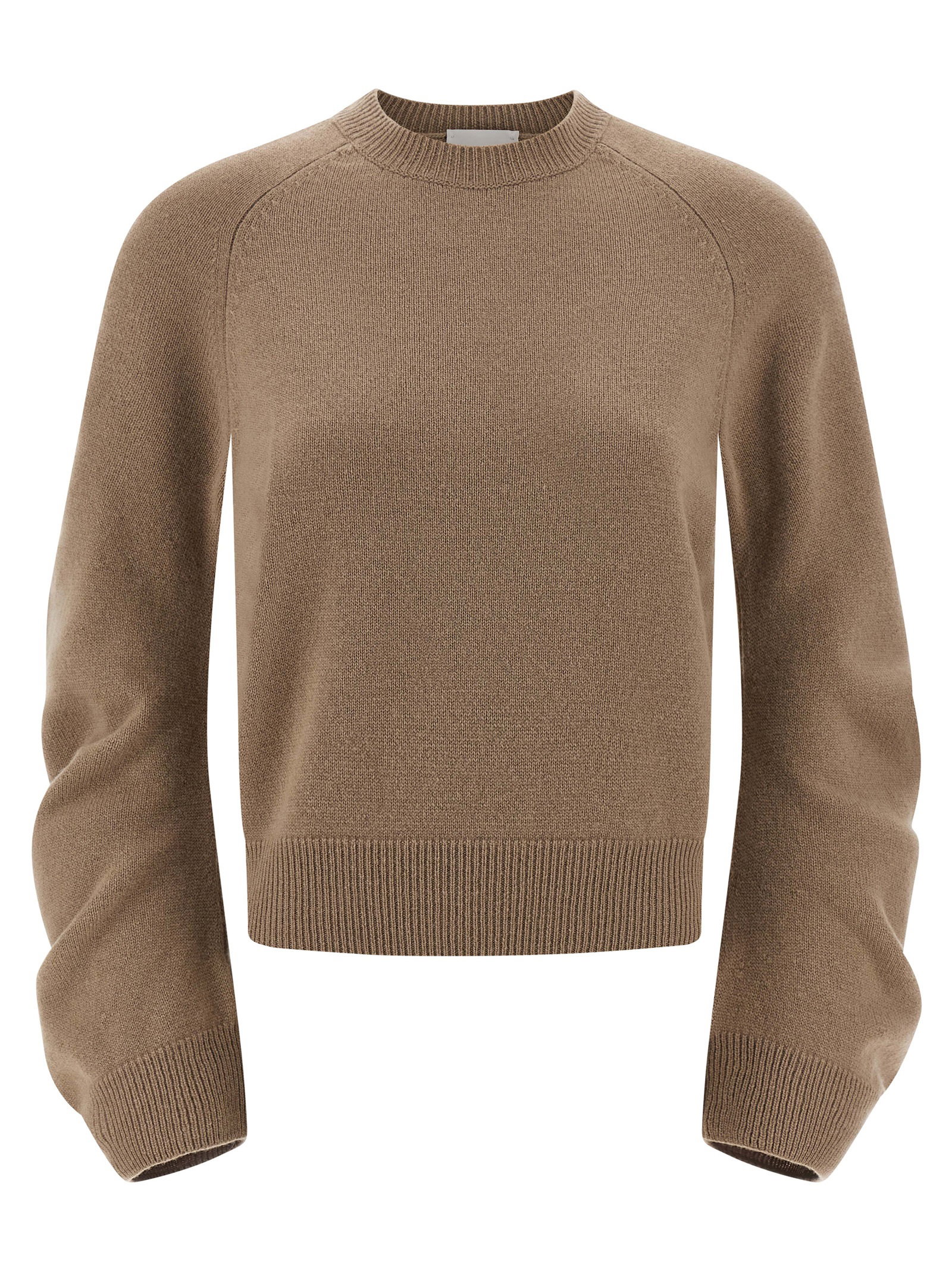Nude Curved Sleeve Sweater