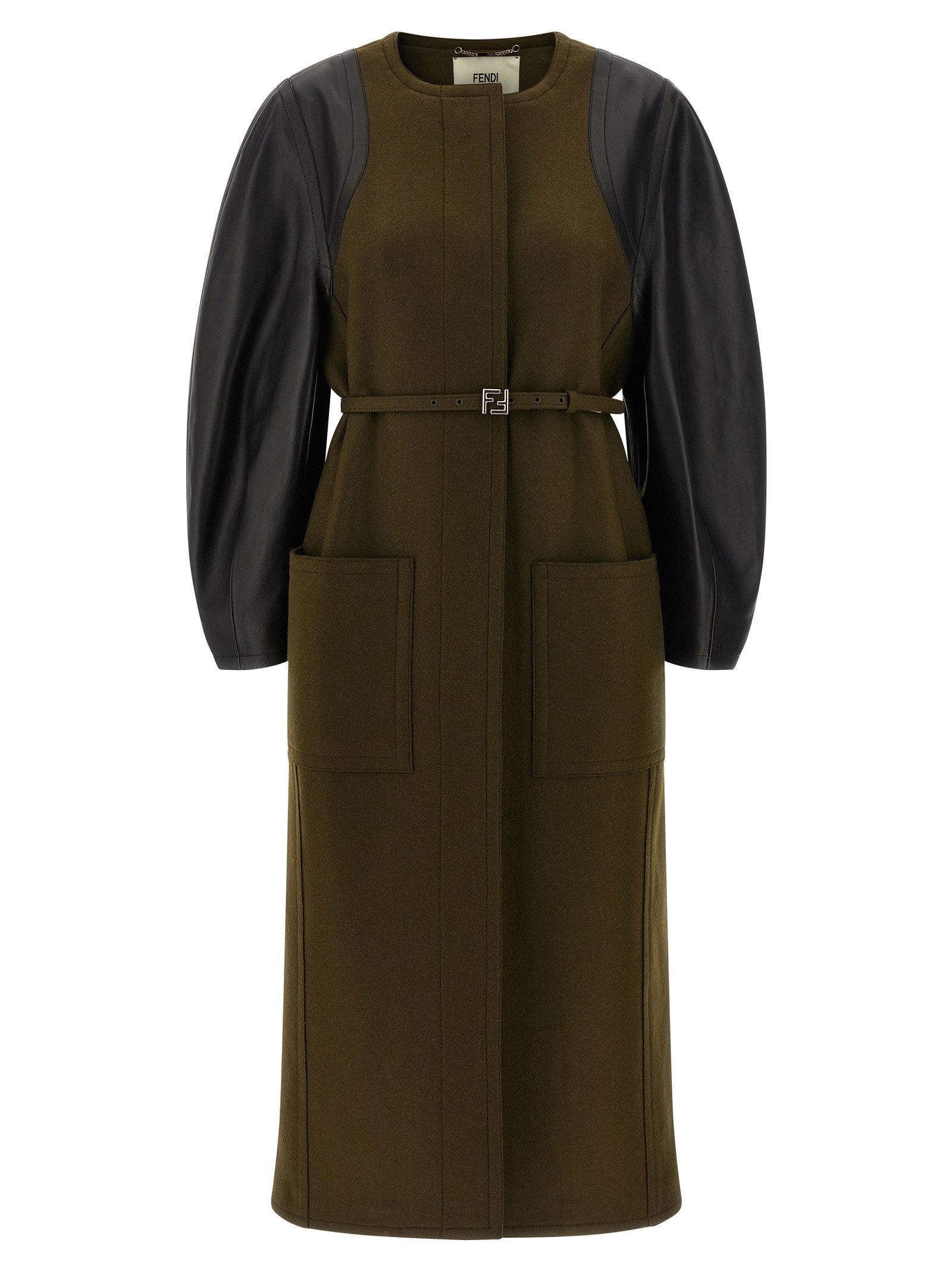 Fendi Wool Felt Coat