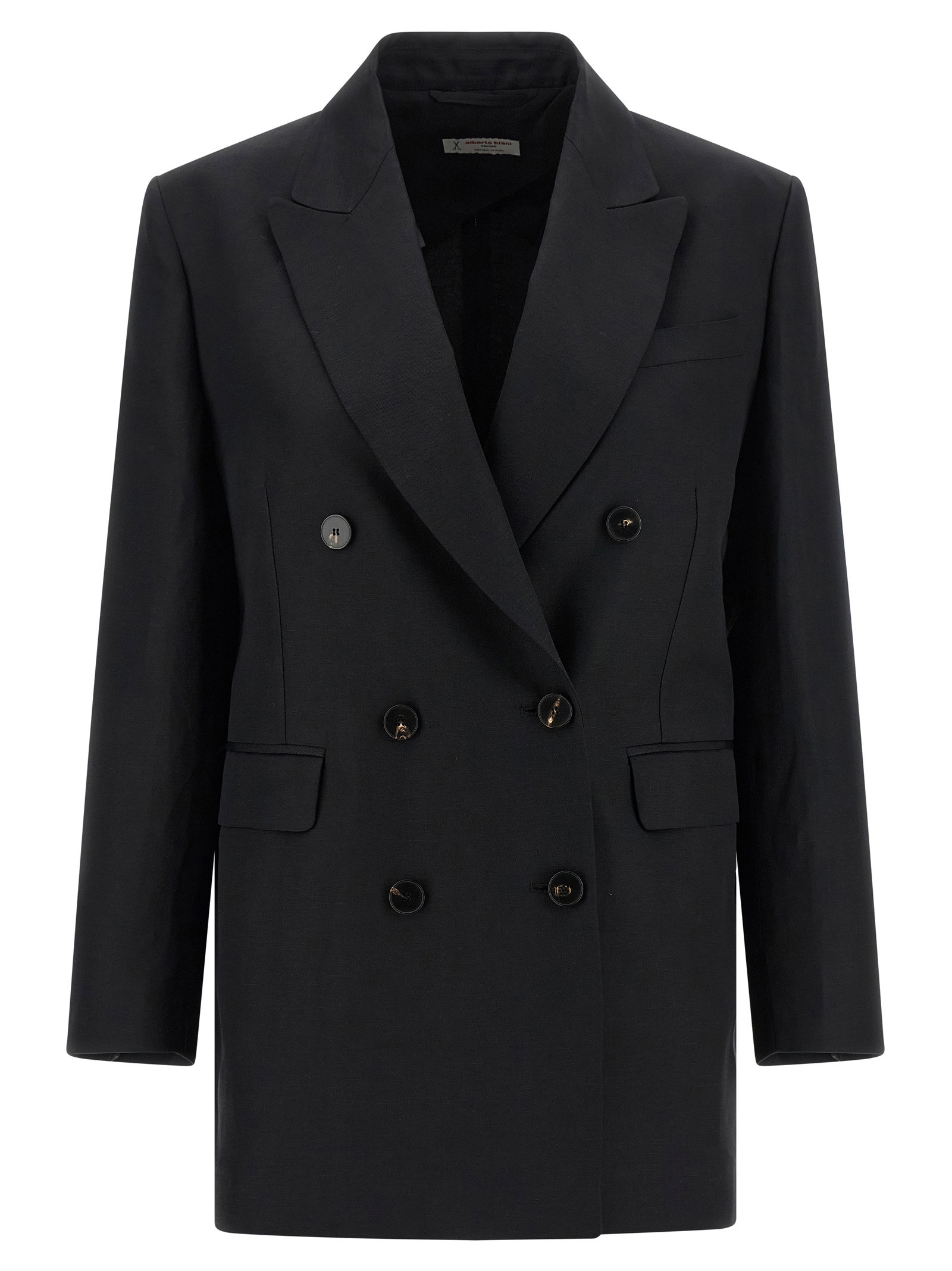Alberto Biani Linen Viscose Blazer