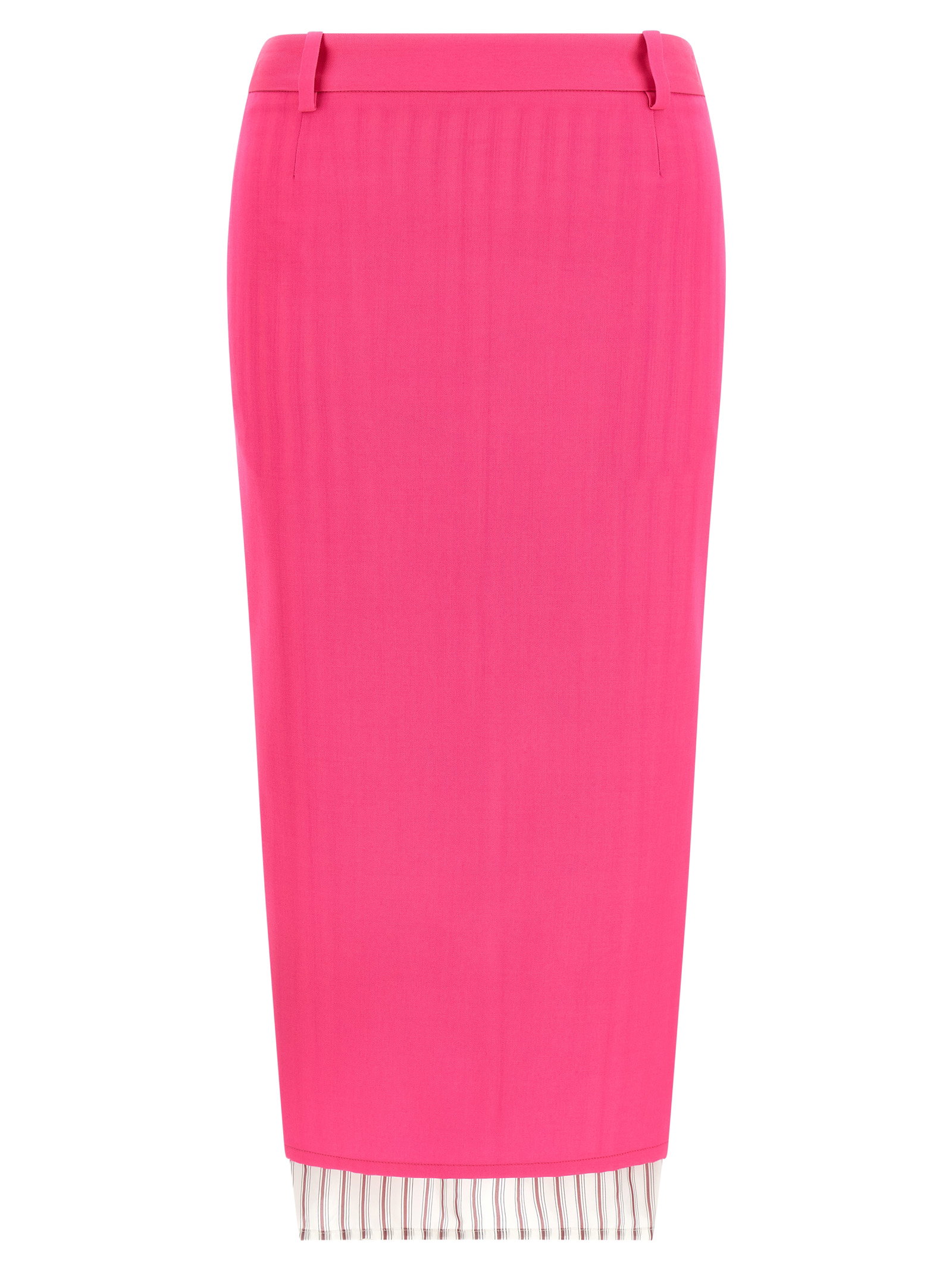 The Attico Double Layer Skirt