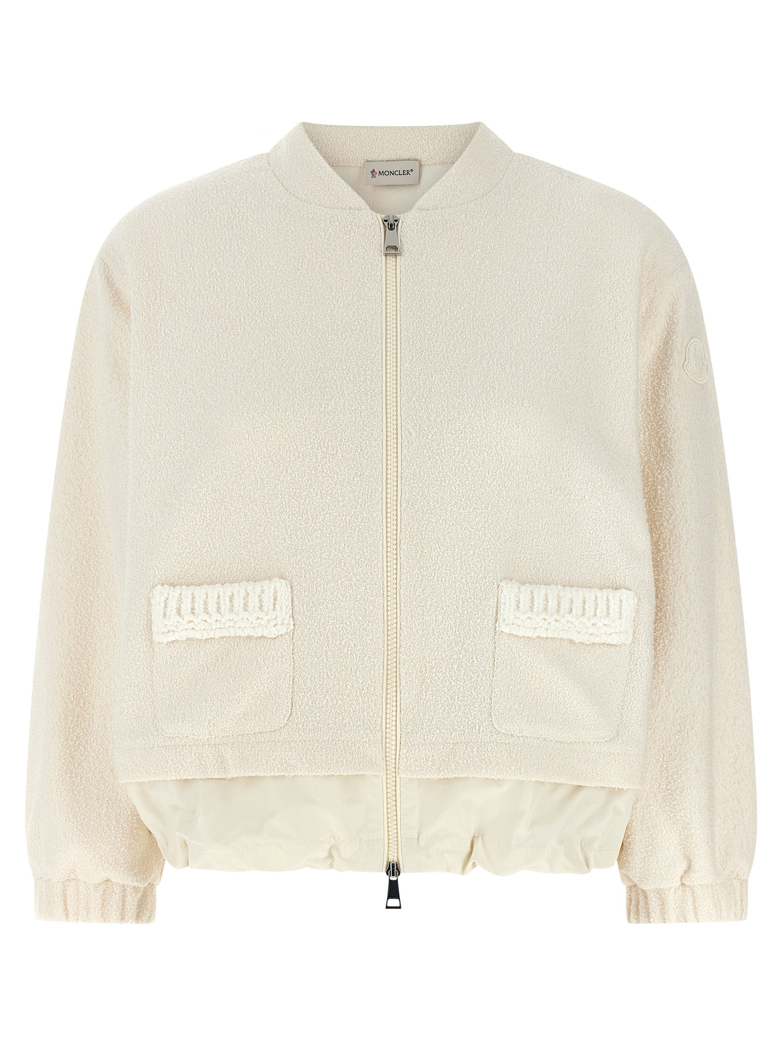 Moncler Bouclé Cardigan
