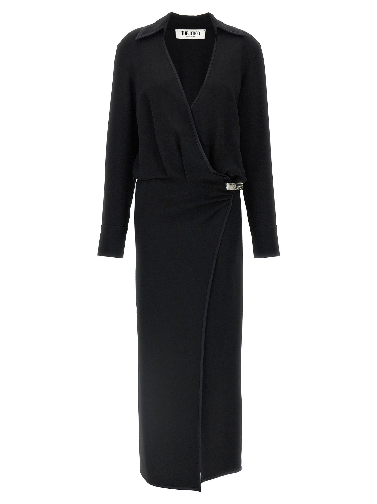 The Attico Wrap Dress