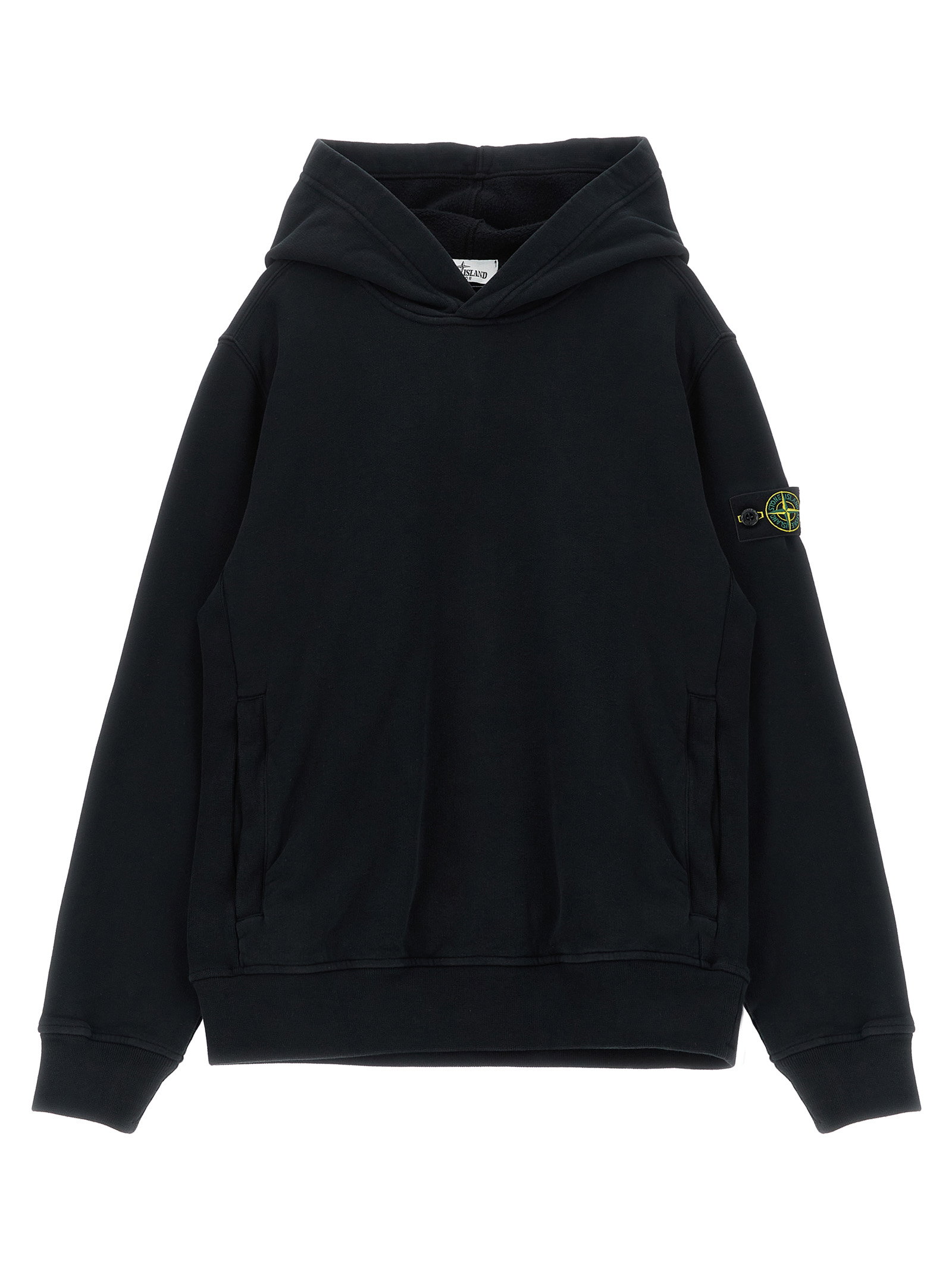 Stone Island Junior Badge Logo Hoodie