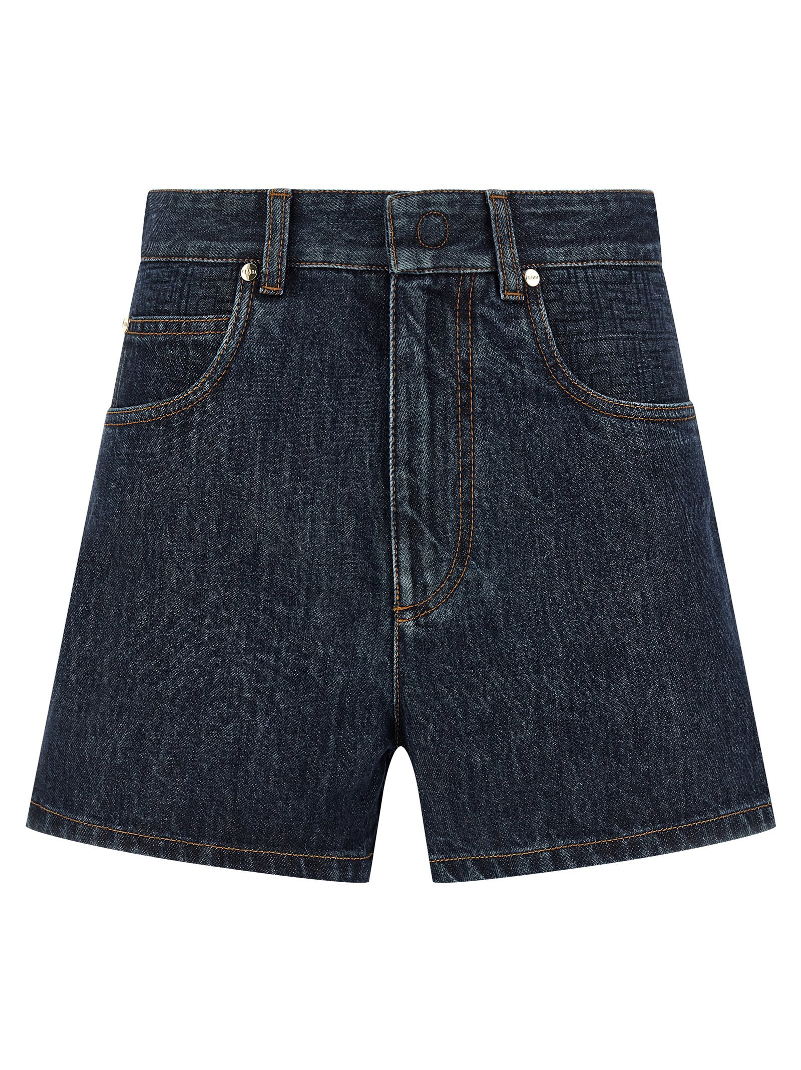 Fendi Ff Padded Shorts