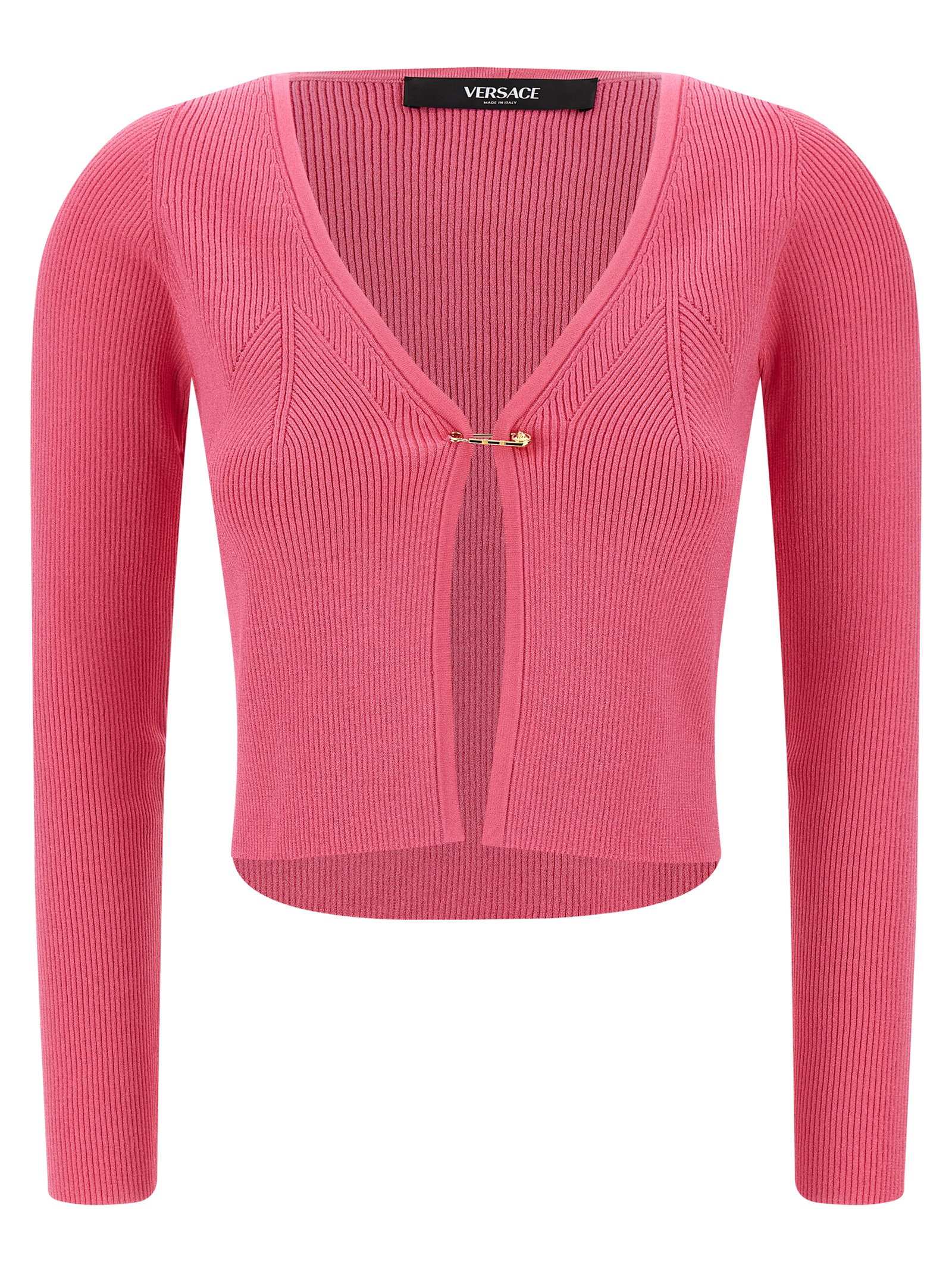 Versace Safety Pin Cardigan