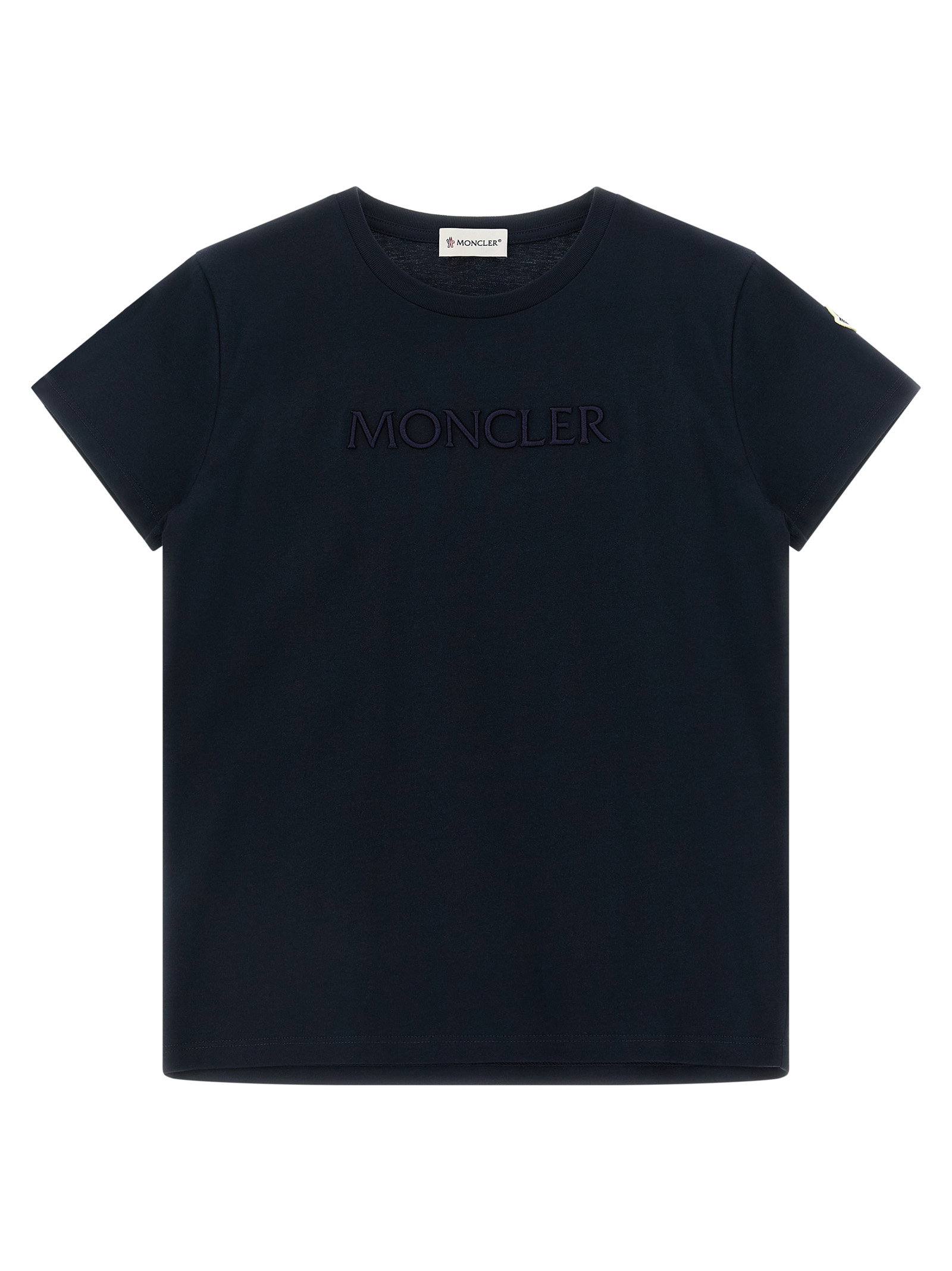 Moncler Enfant Logo Embroidery T-shirt