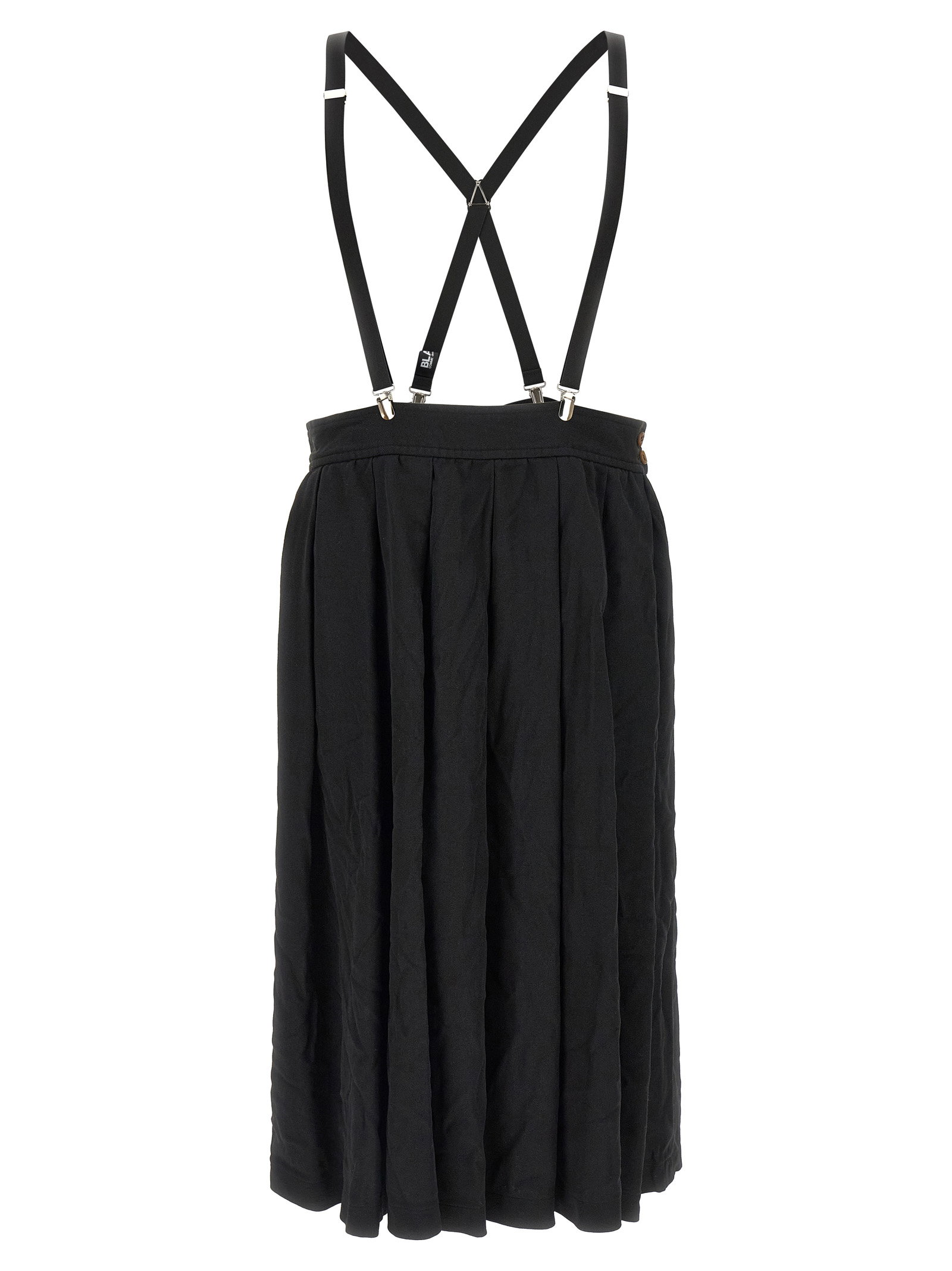 Comme Des Garcons Black Suspender Skirt