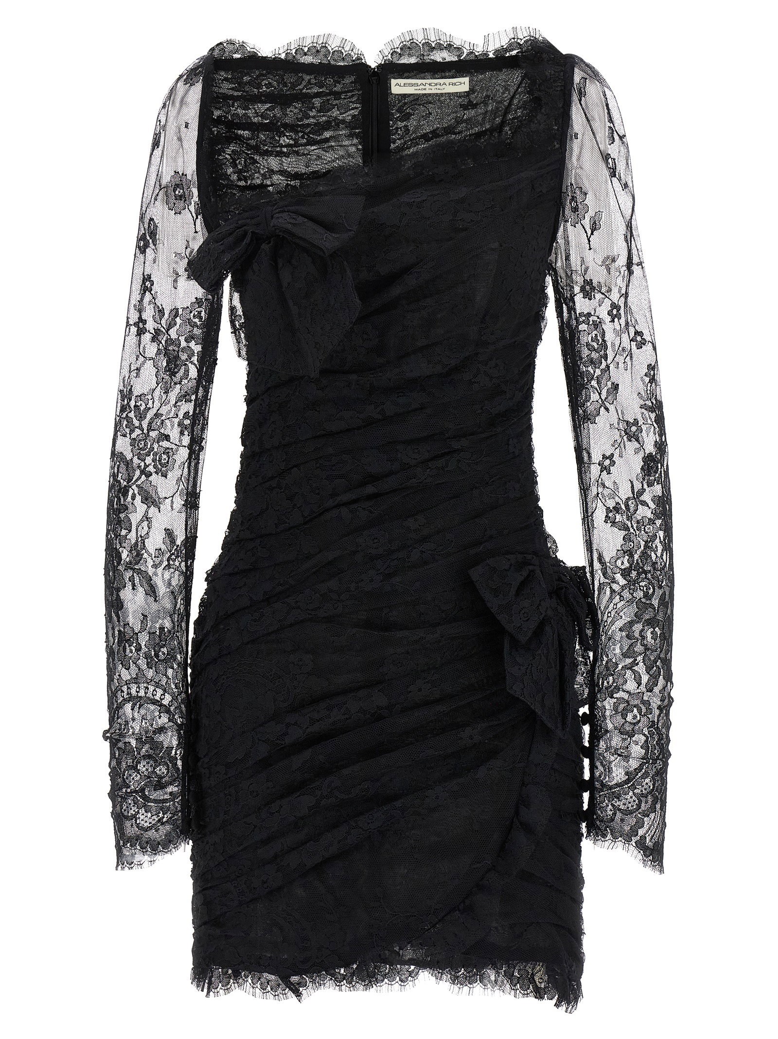 Alessandra Rich Draped Dress.