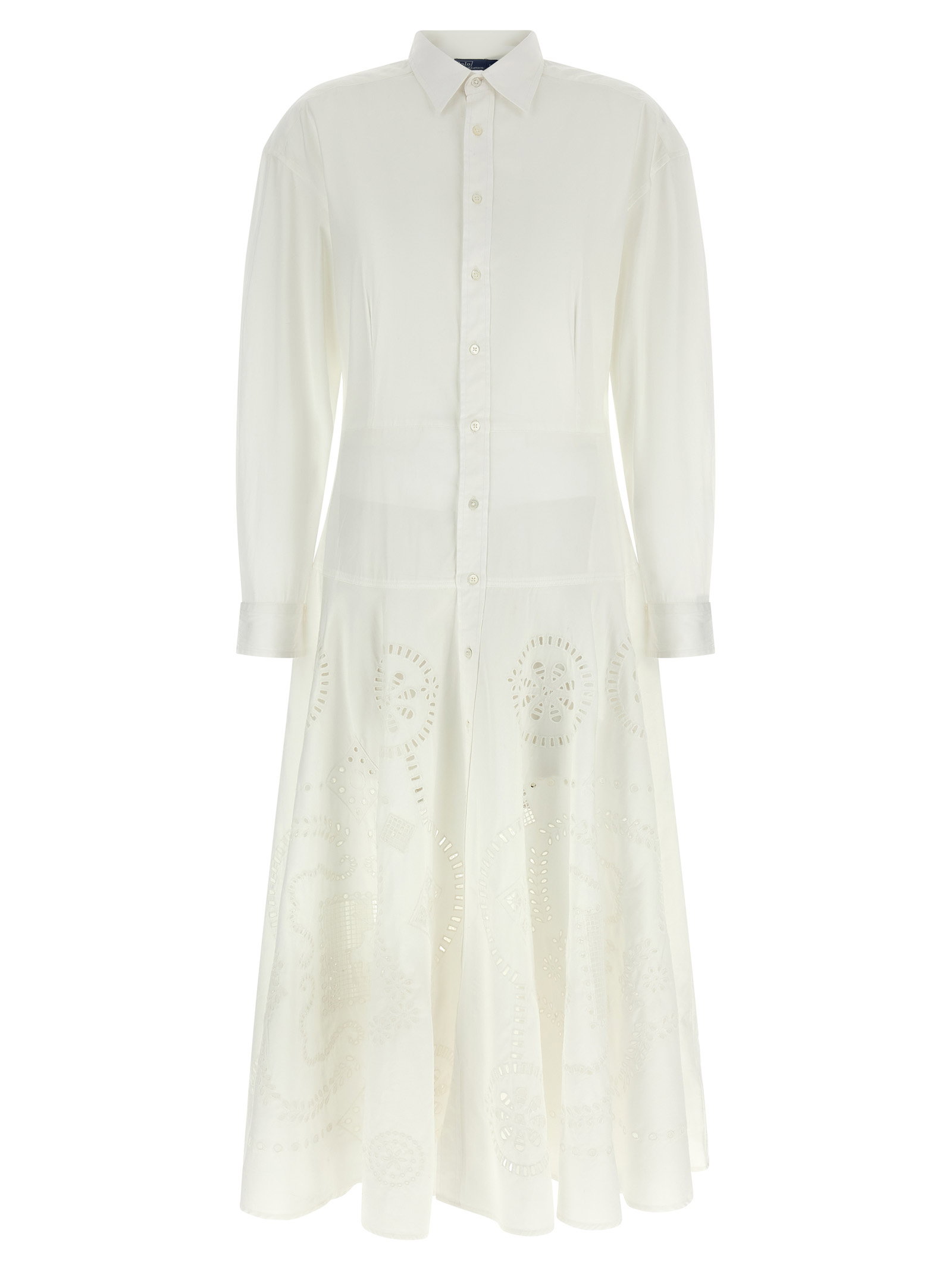 Polo Ralph Lauren Openwork Embroidery Dress