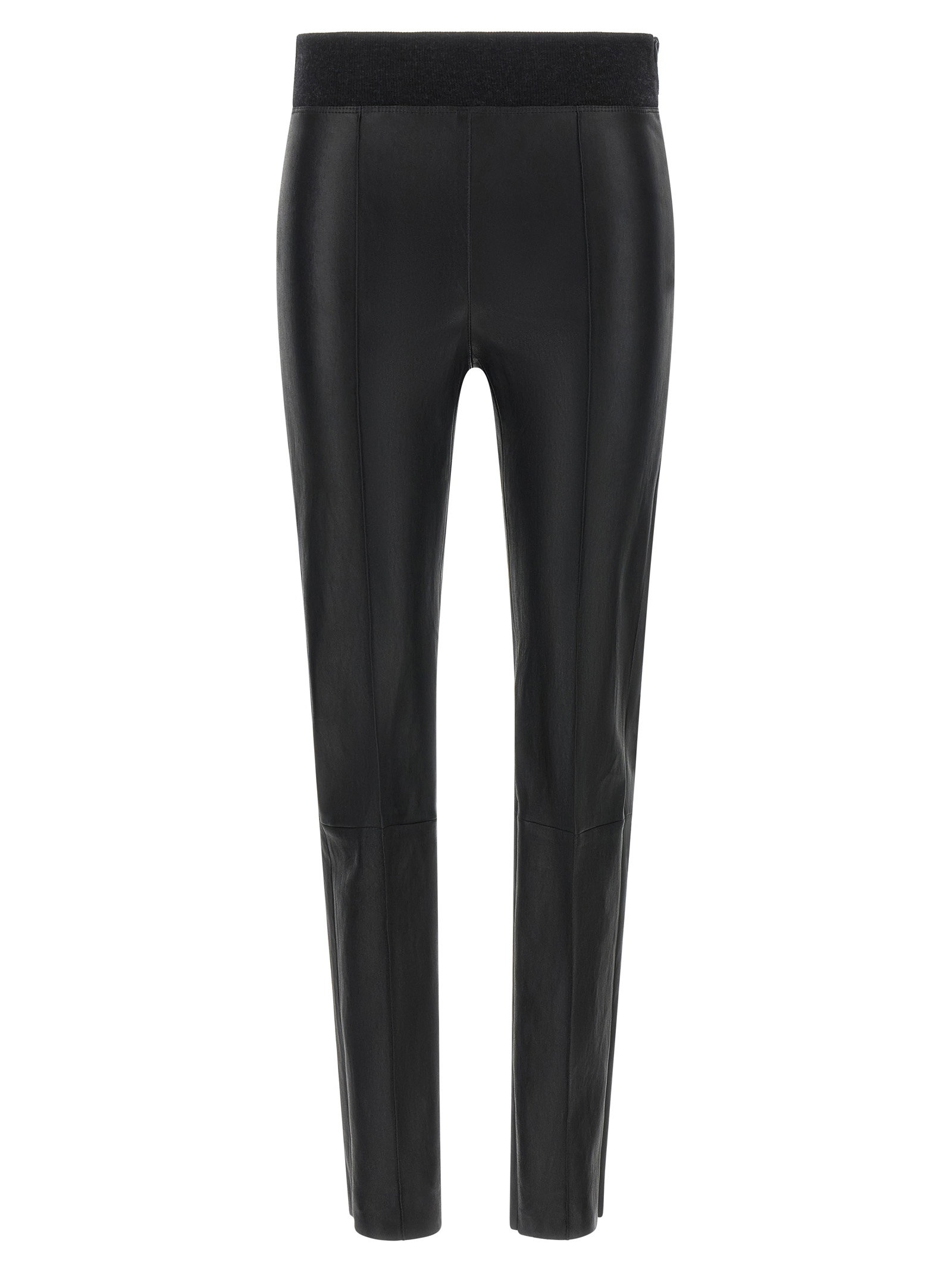Brunello Cucinelli Stretch Nappa Leather Leggings