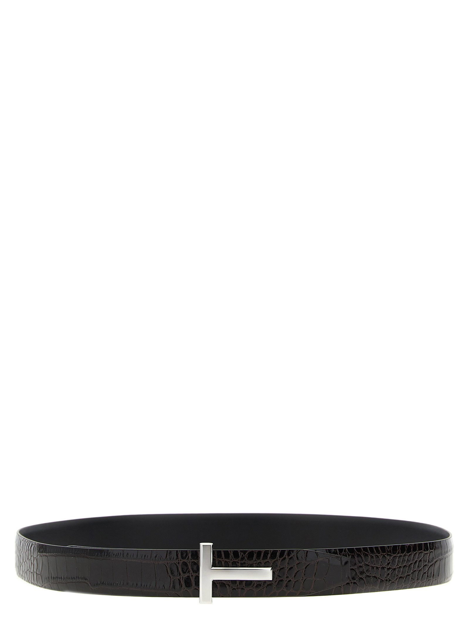 Tom Ford Reversible Crocodile Leather Belt