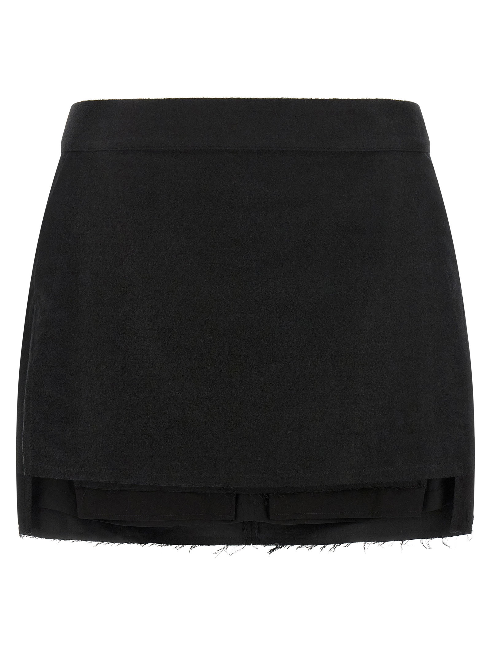 Rick Owens Fog Cutoff Skirt