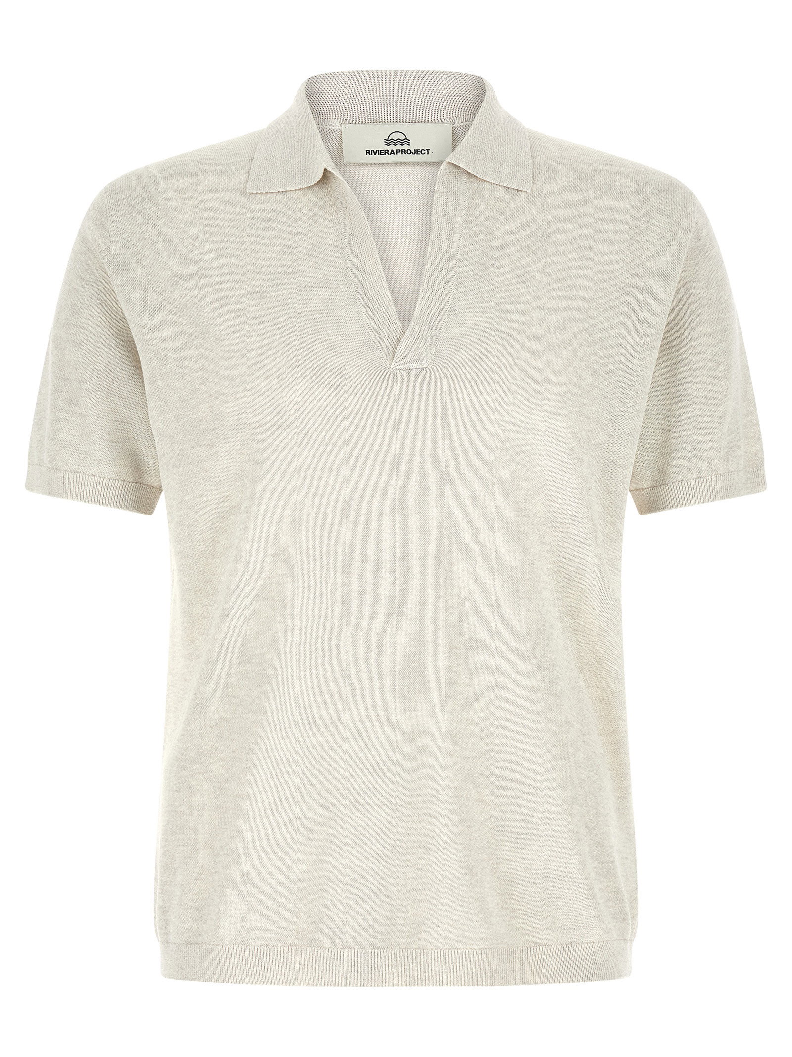 Riviera Project Open Collar Polo Shirt