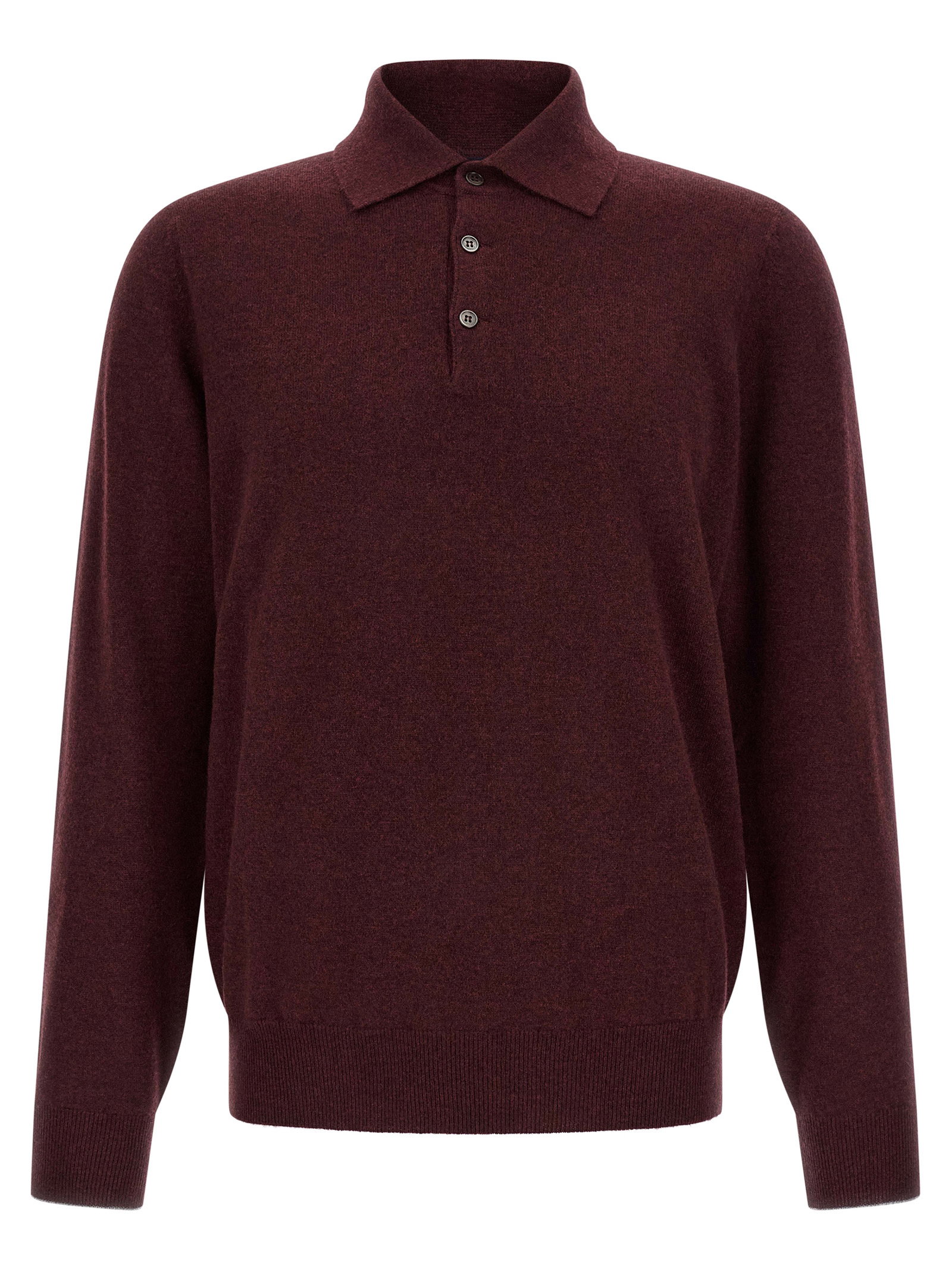 Brunello Cucinelli Cashmere Knit Polo Shirt