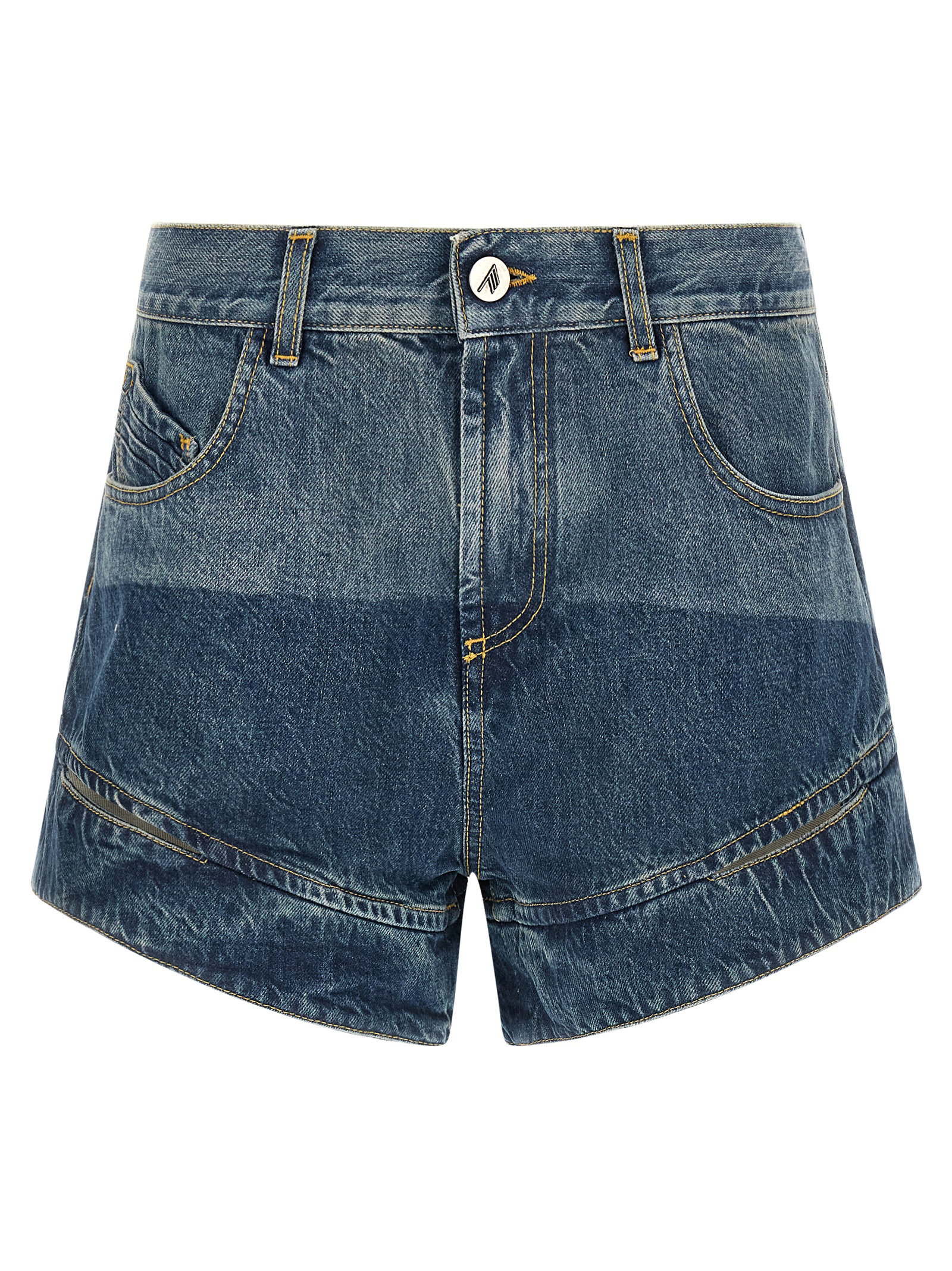 The Attico Cut-out Shorts