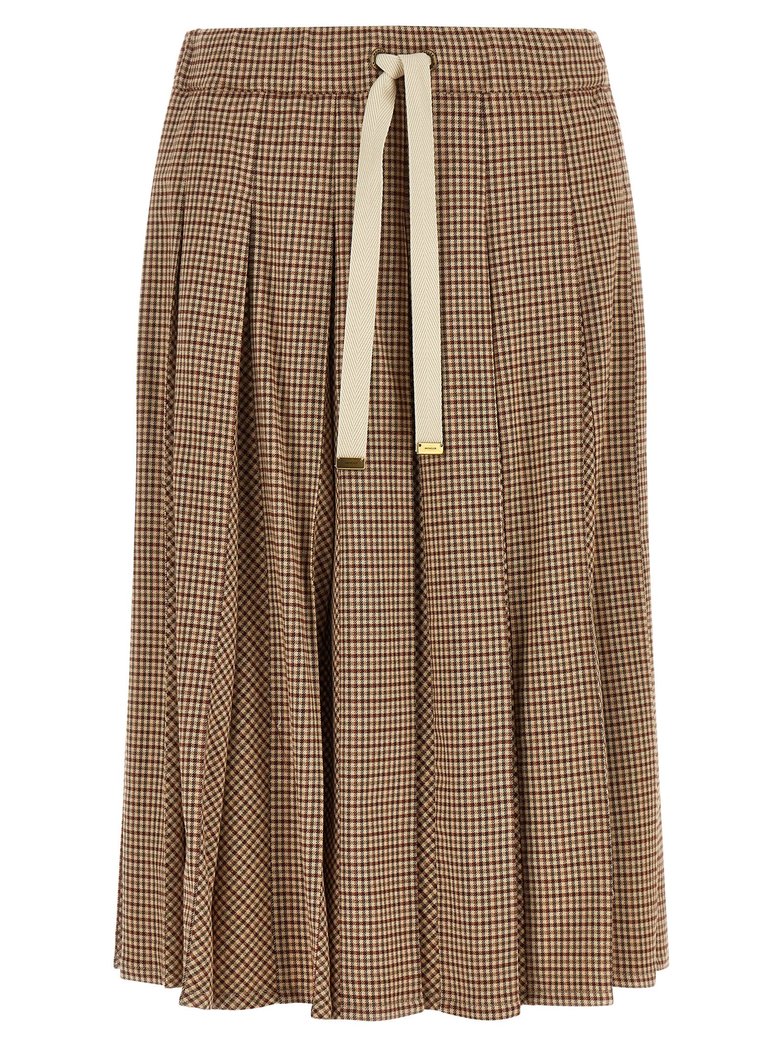 Moncler Pleated Midi Skirt