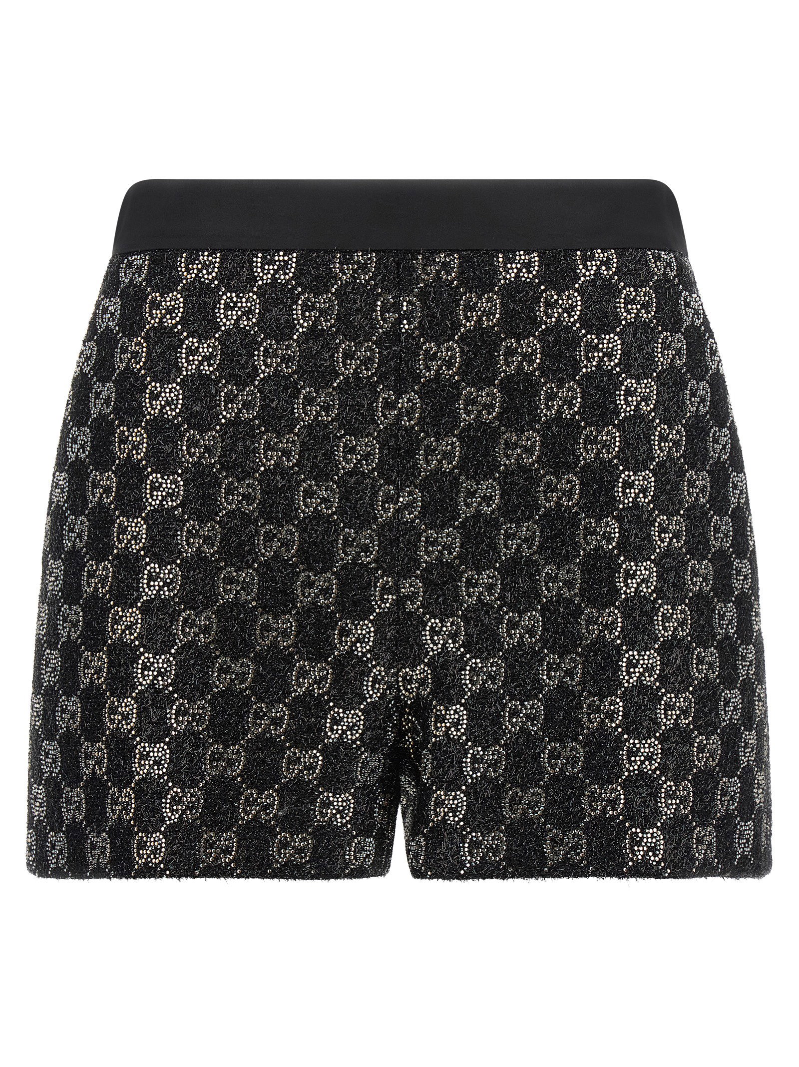 Gucci Gg Lamé Tweed Shorts