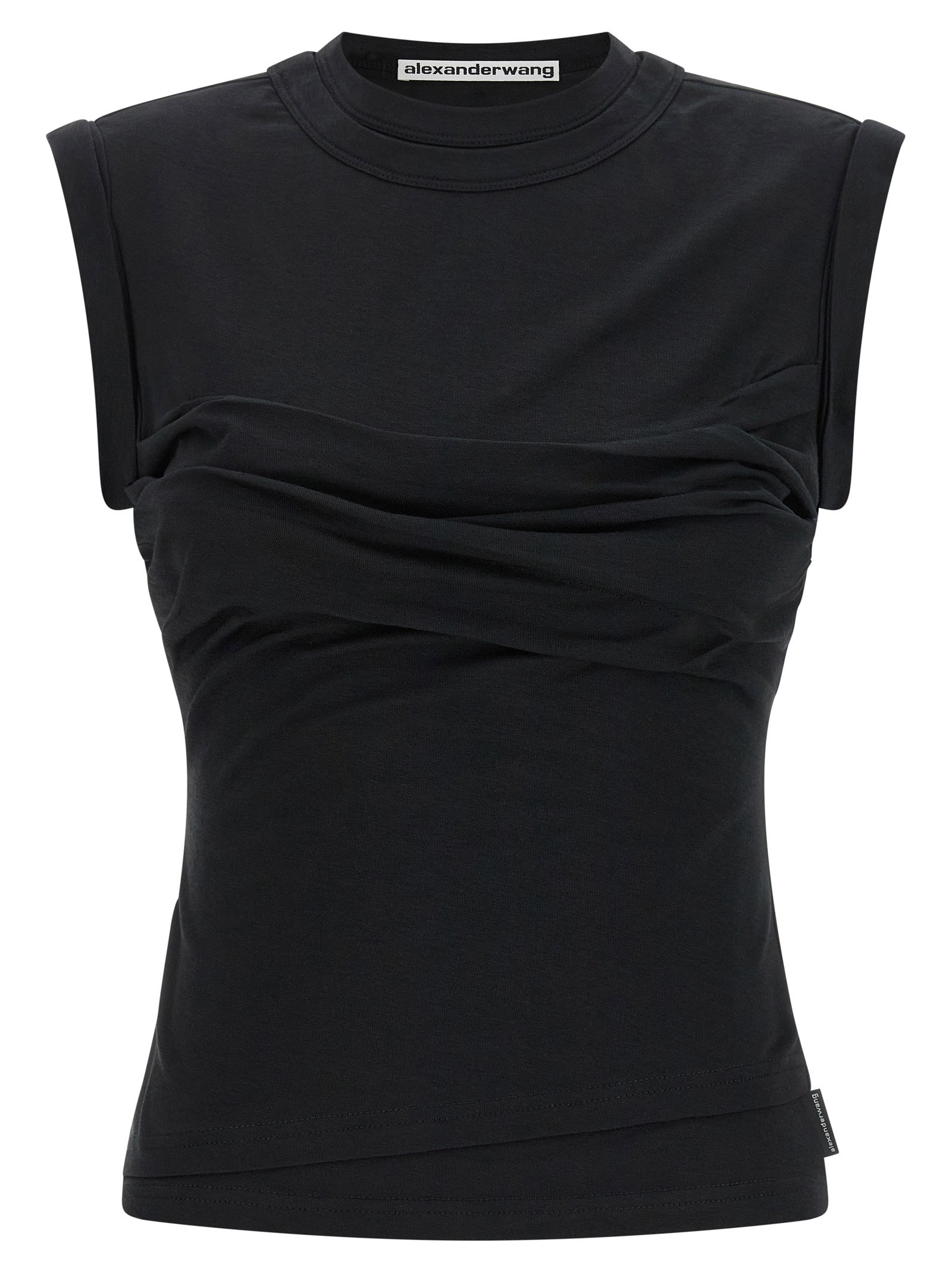 Alexander Wang Twisted Bust Layered Tank Top