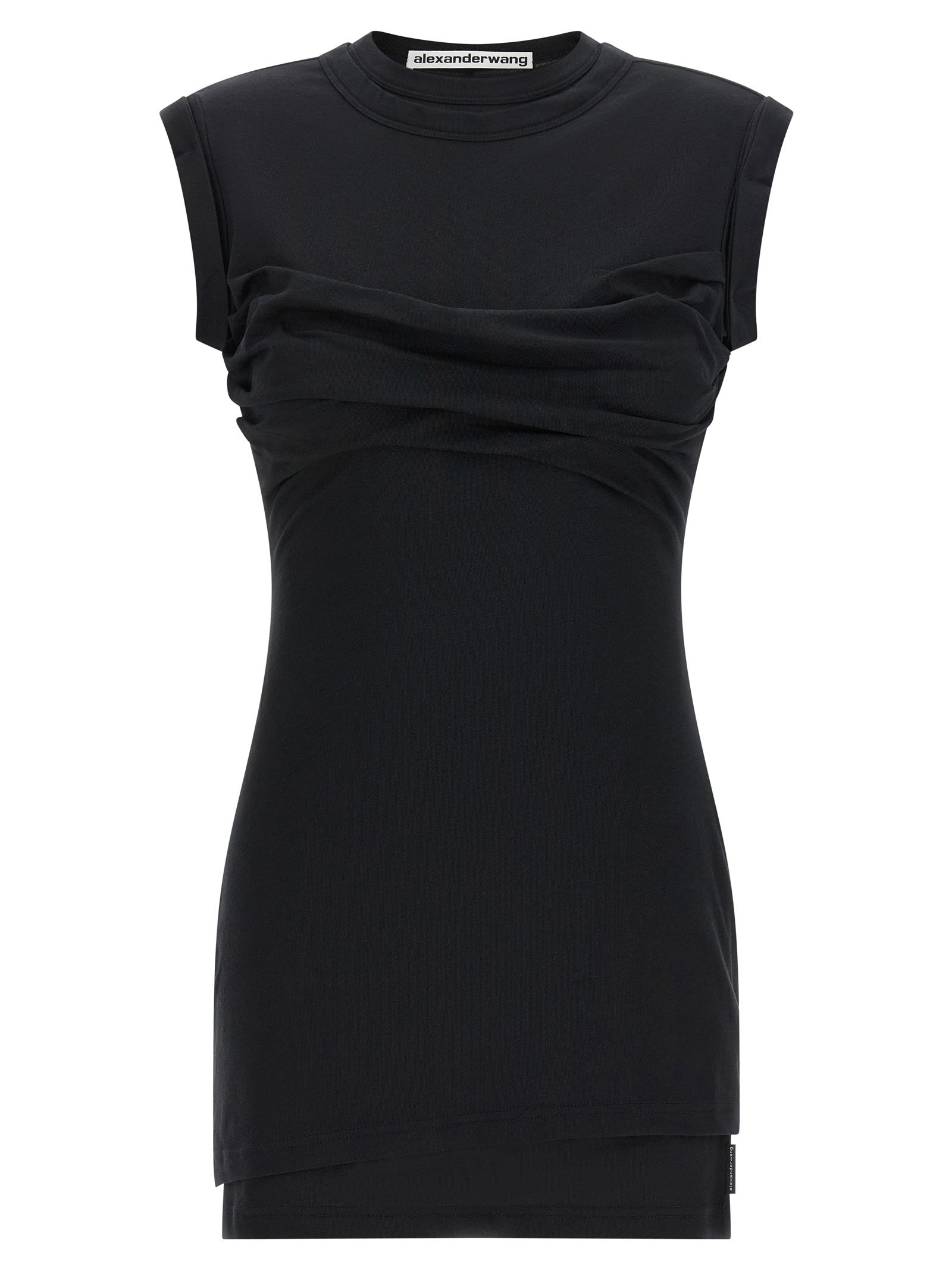 Alexander Wang Twisted Bust Layered Dress