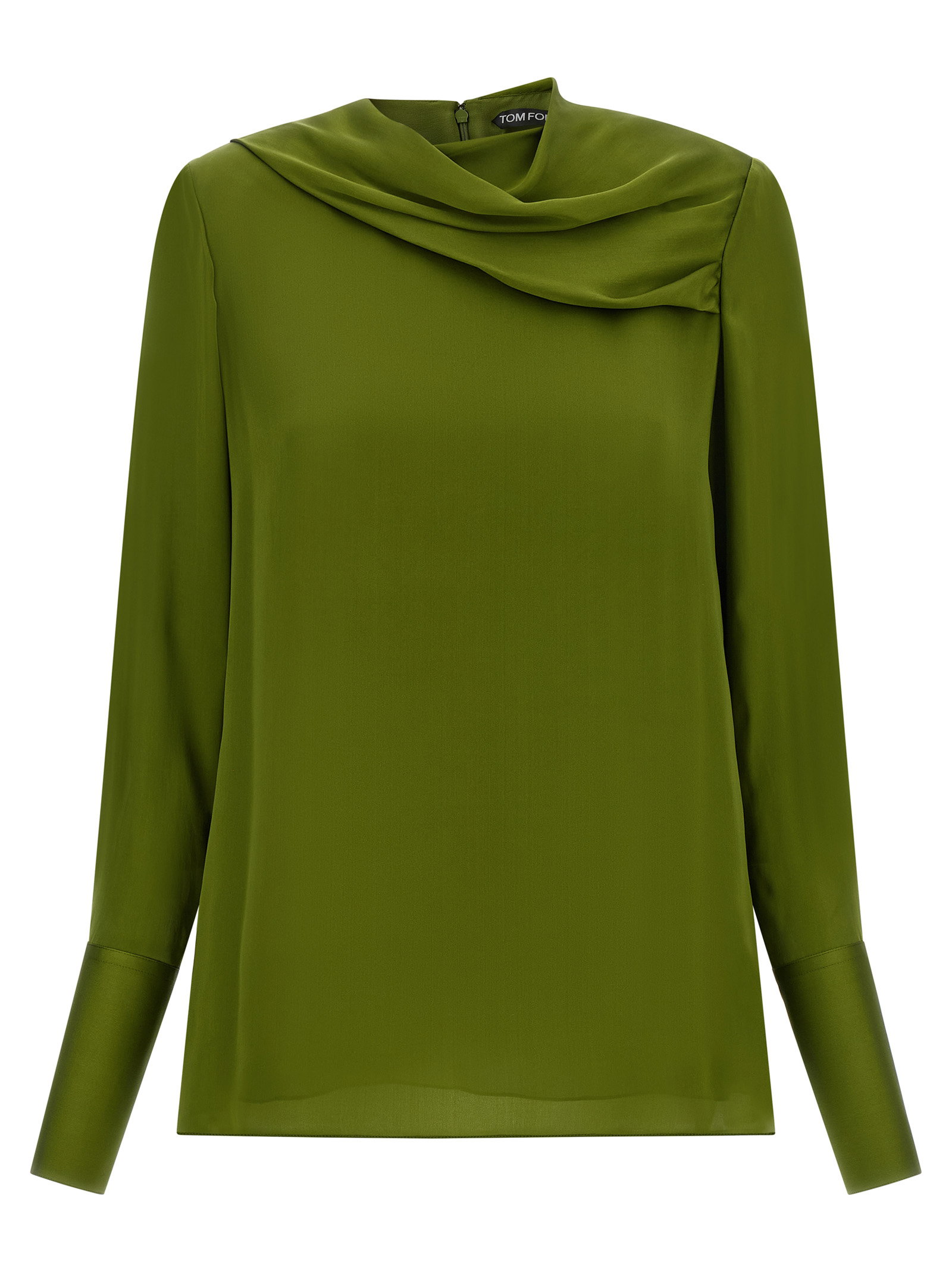Tom Ford Draped Neck Blouse