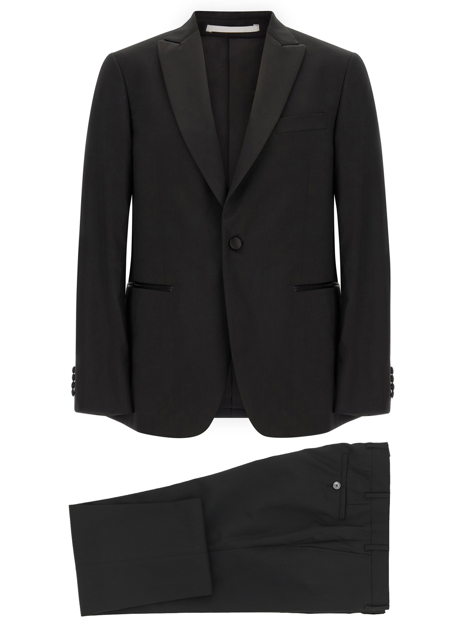 Pal Zileri Wool And Satin Dress