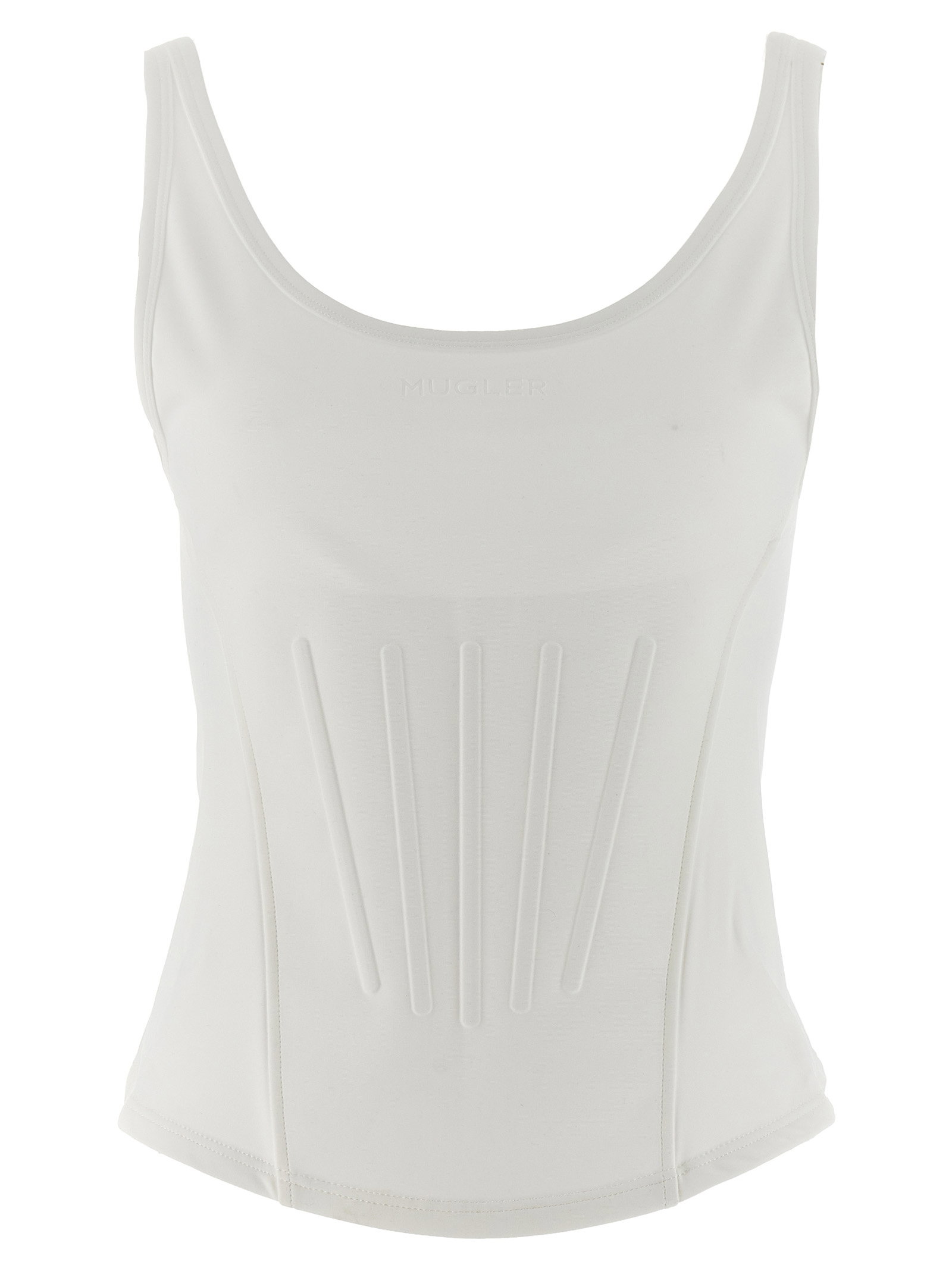 Mugler Corseted Tank Top