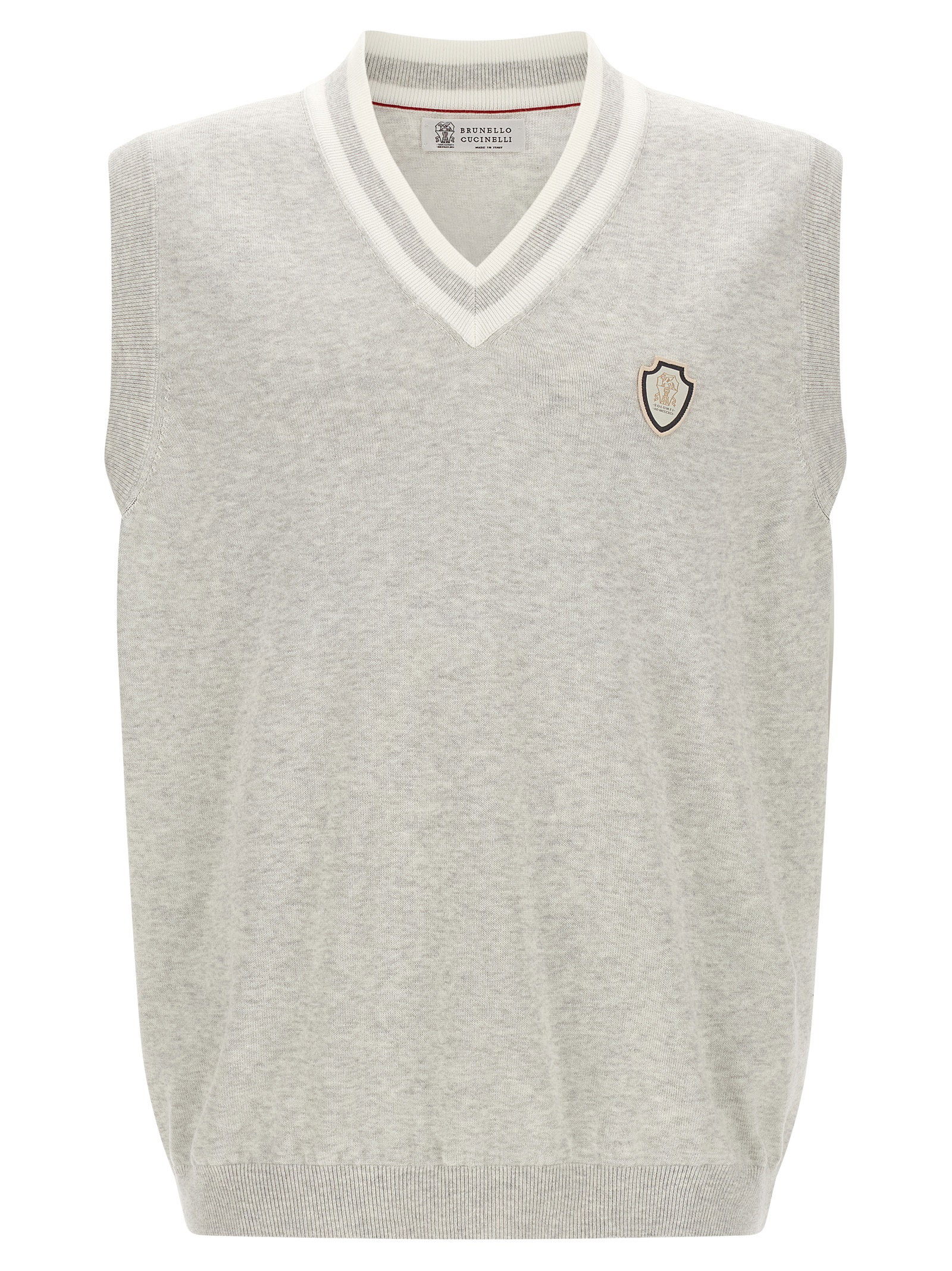 Brunello Cucinelli Heraldic Logo Vest