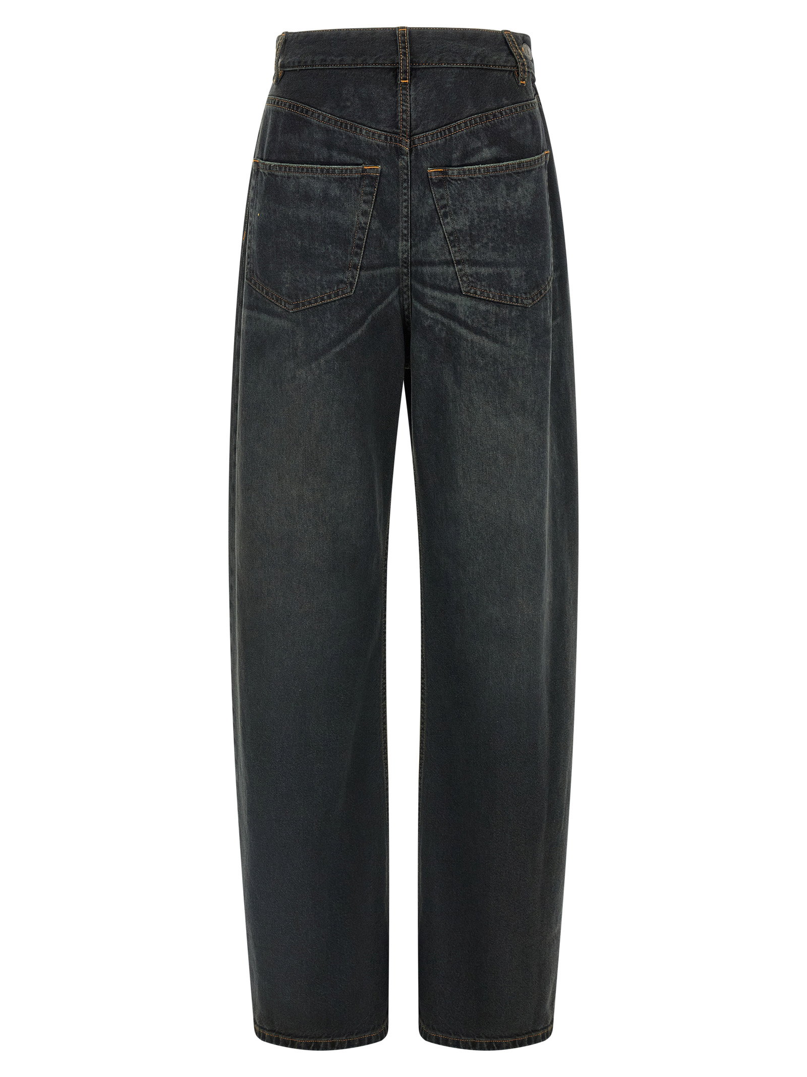 Mm6 Maison Margiela Asymmetrical Structure Jeans