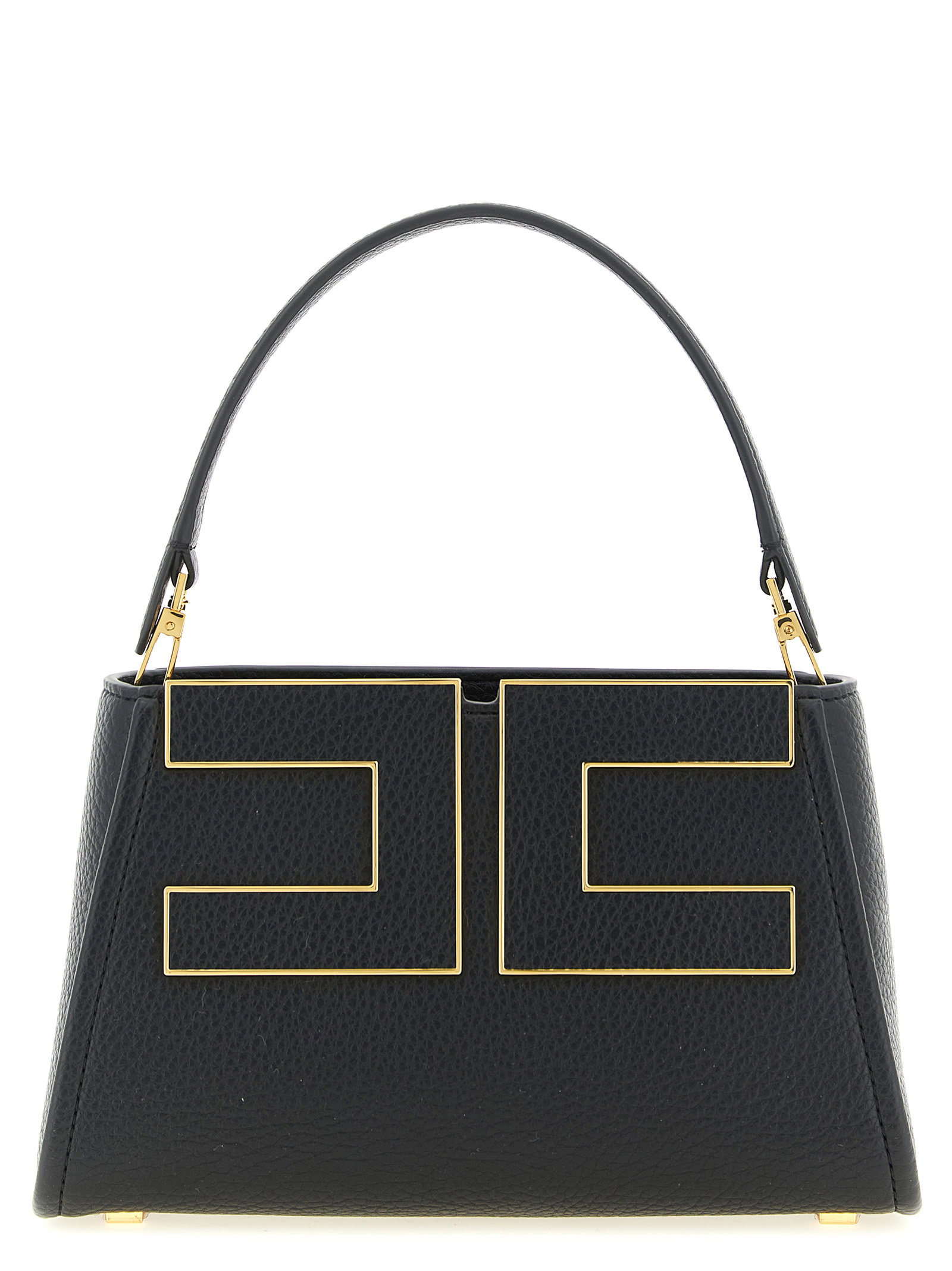 Elisabetta Franchi Maxi Logo Handbag