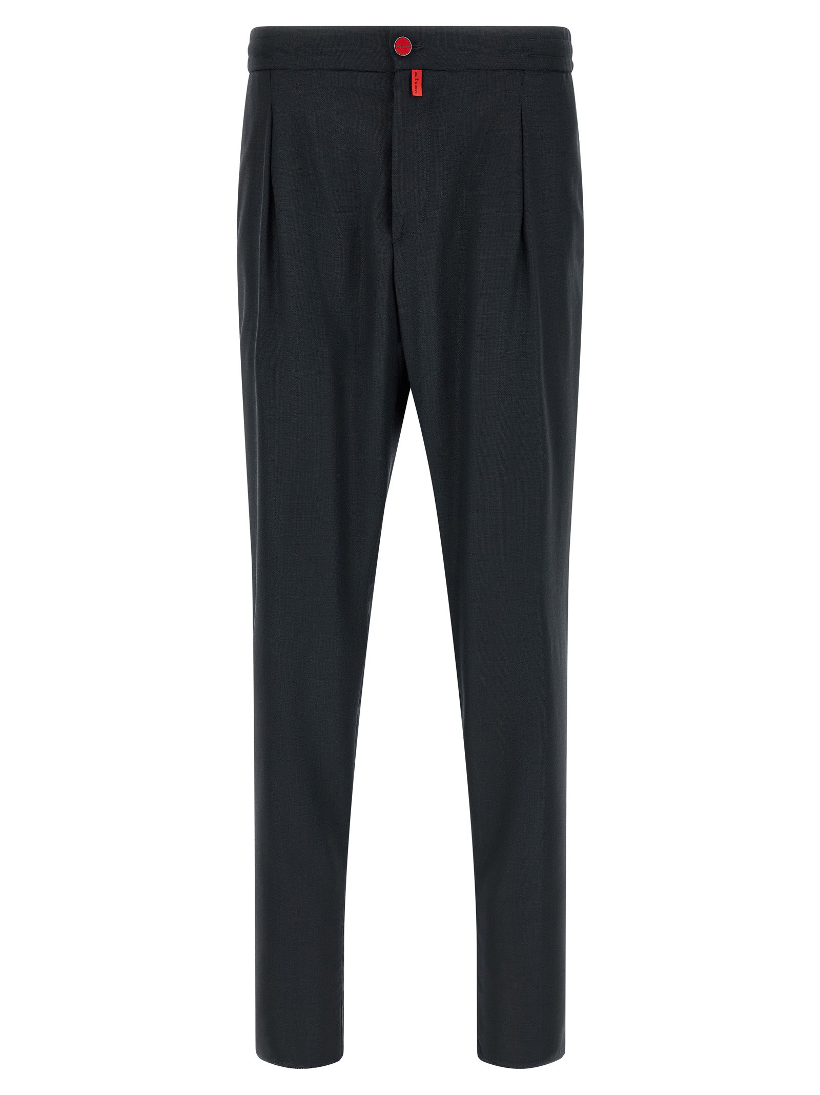 Kiton Red Button Pants
