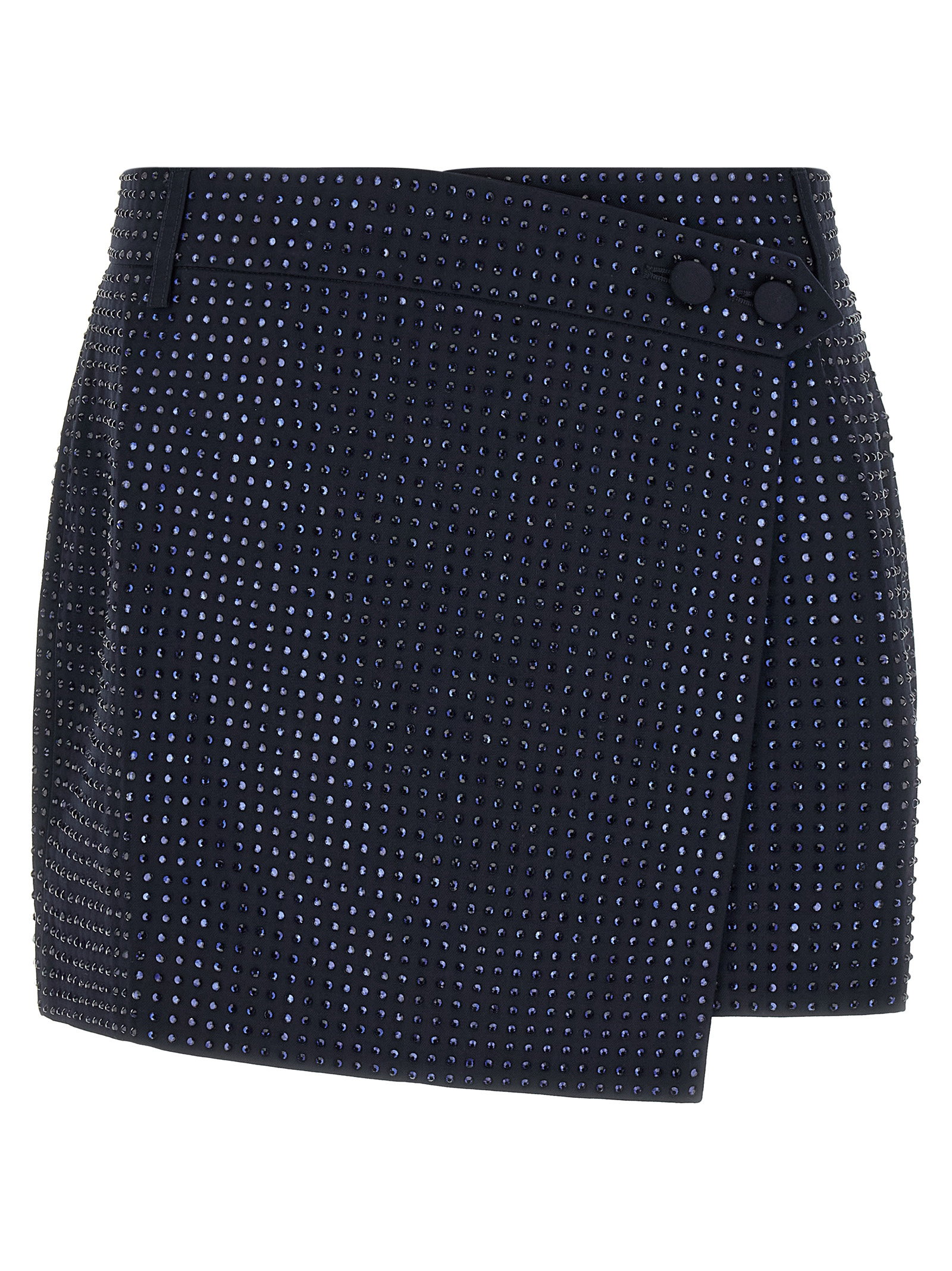 Pinko Soave Skirt With Rhinestones