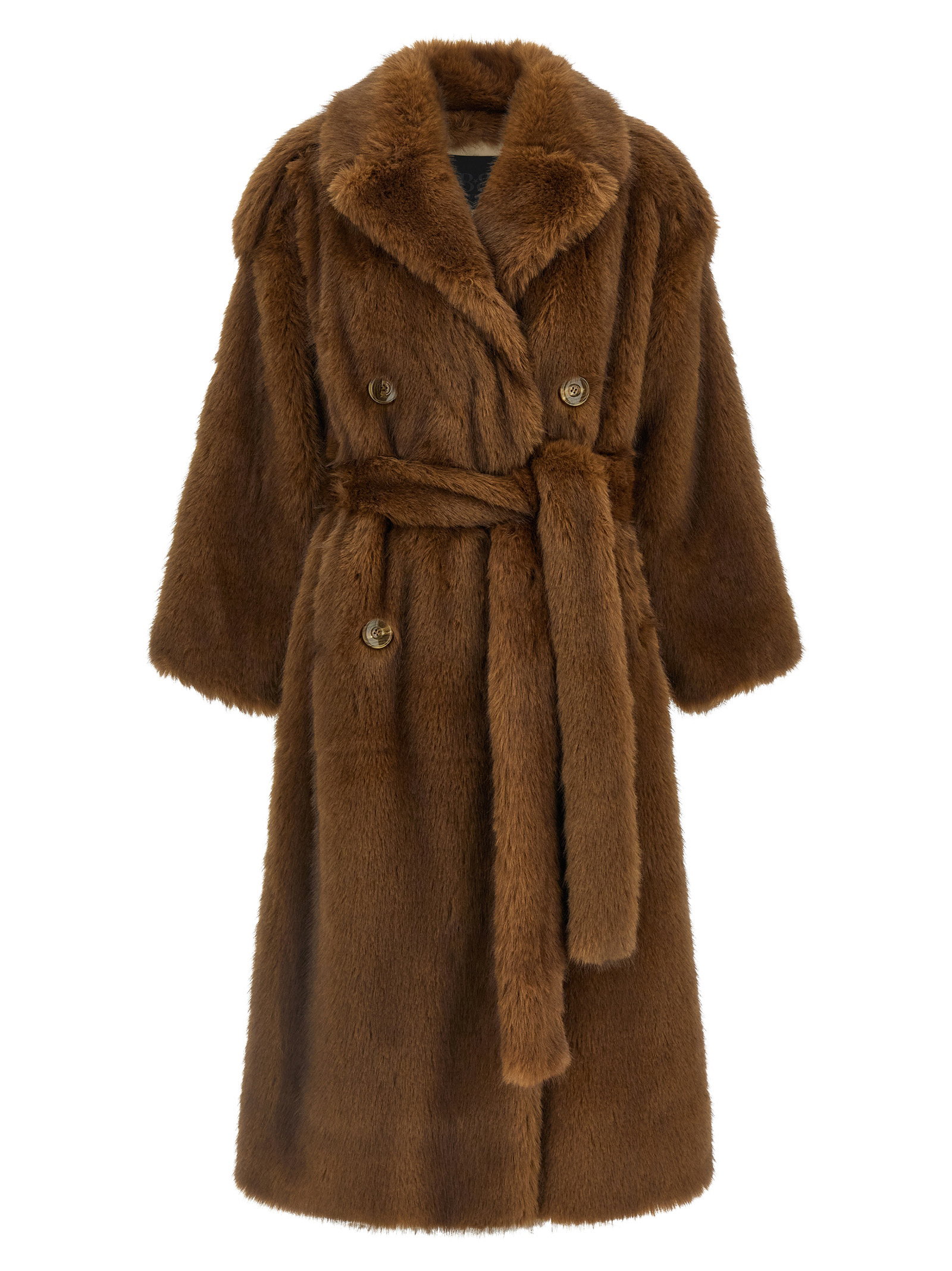 B&B Couture Farrah Eco-fur Coat