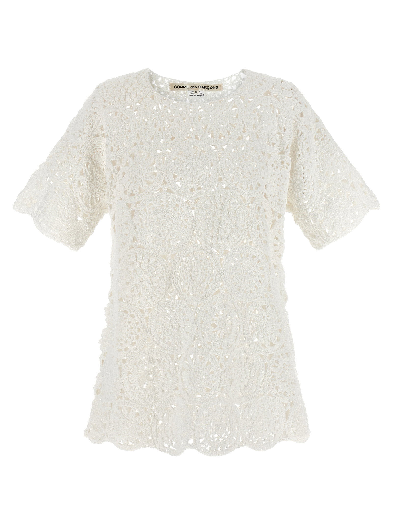 Comme Des Garcons Women's Macramé T-Shirt