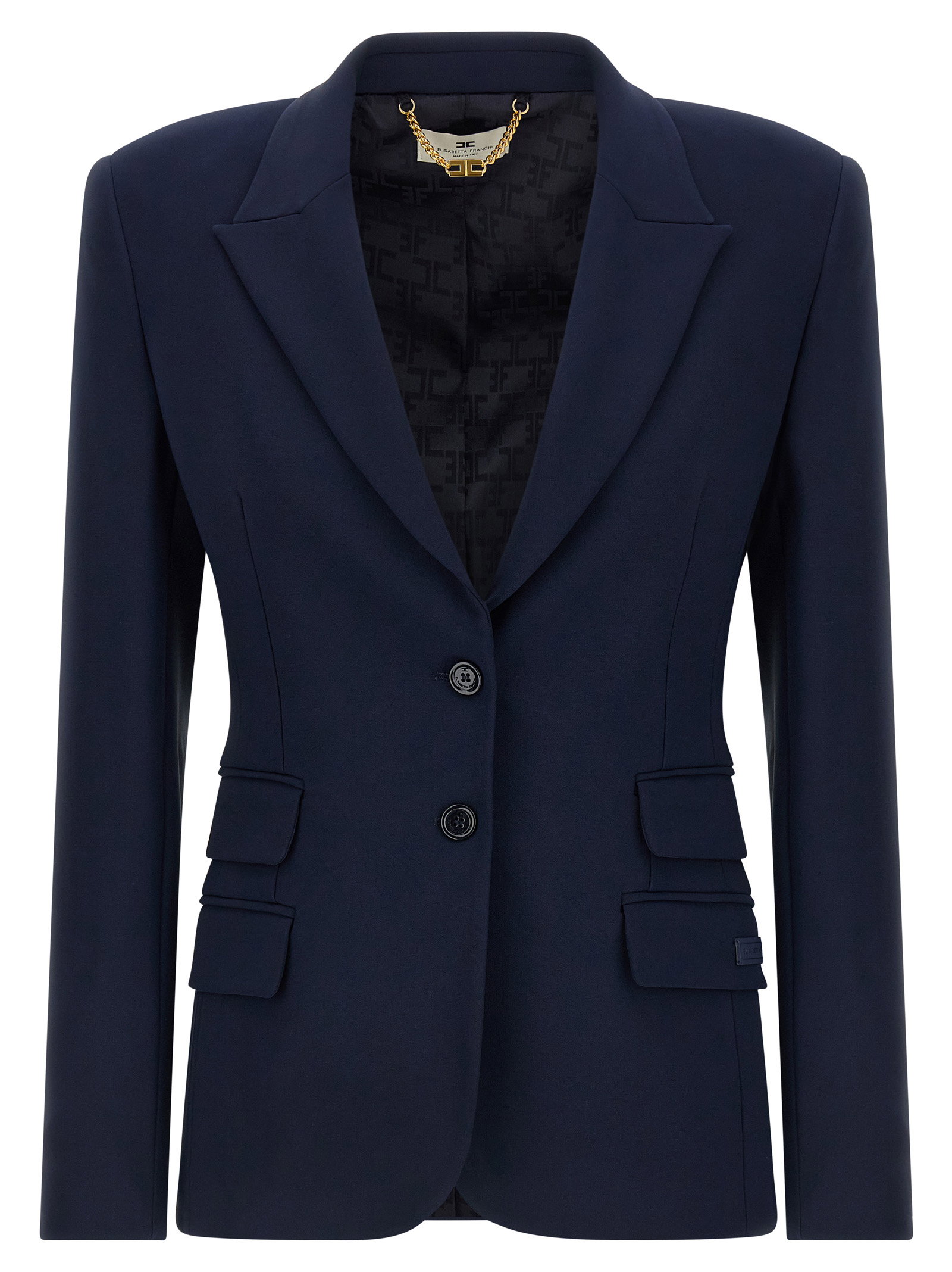 Elisabetta Franchi Light Crêpe Blazer