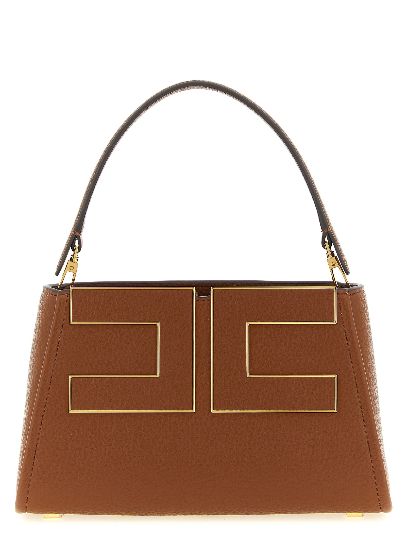 Elisabetta Franchi Maxi Logo Handbag