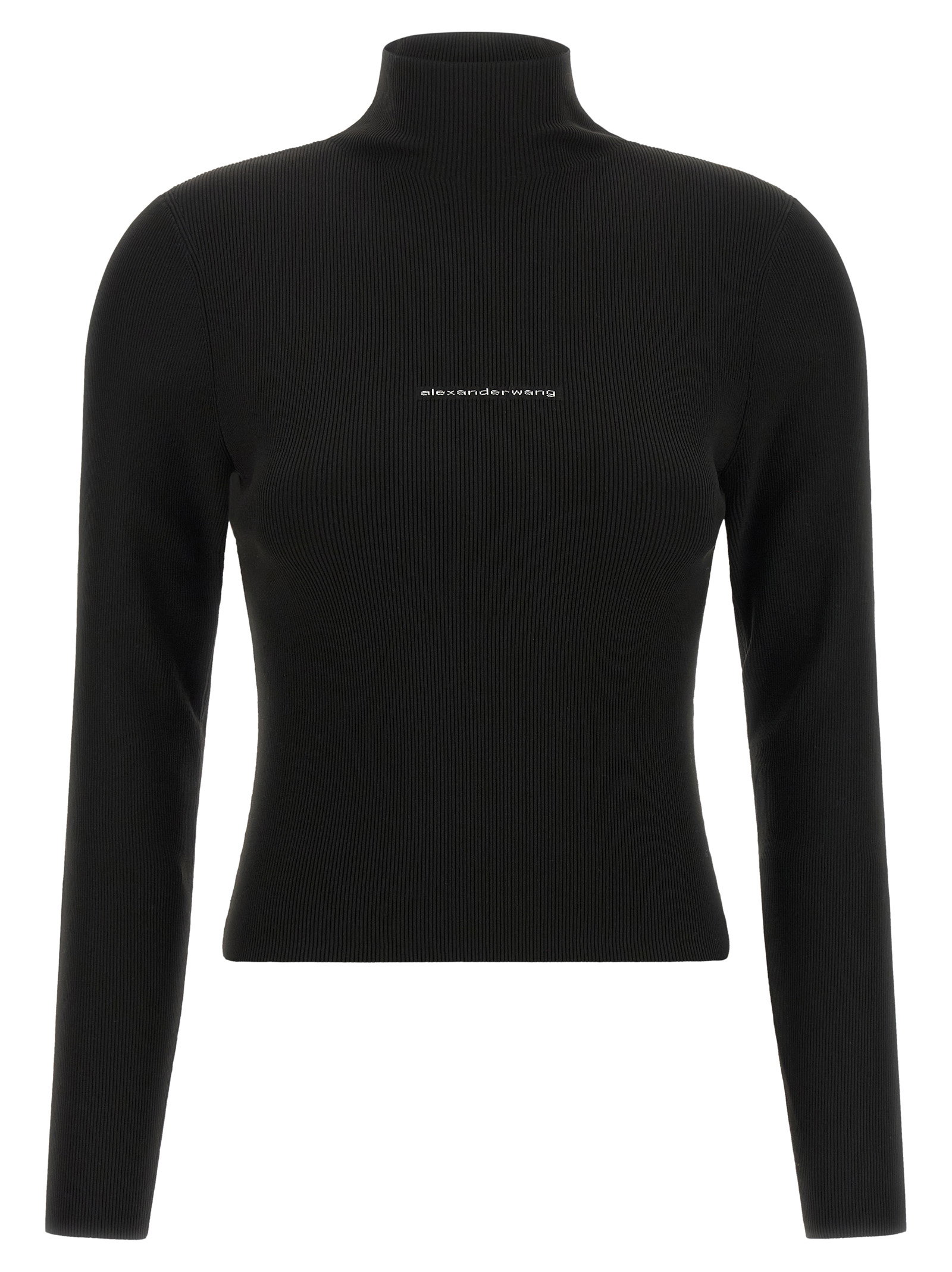 Alexander Wang Ribbed Sweater With Logo