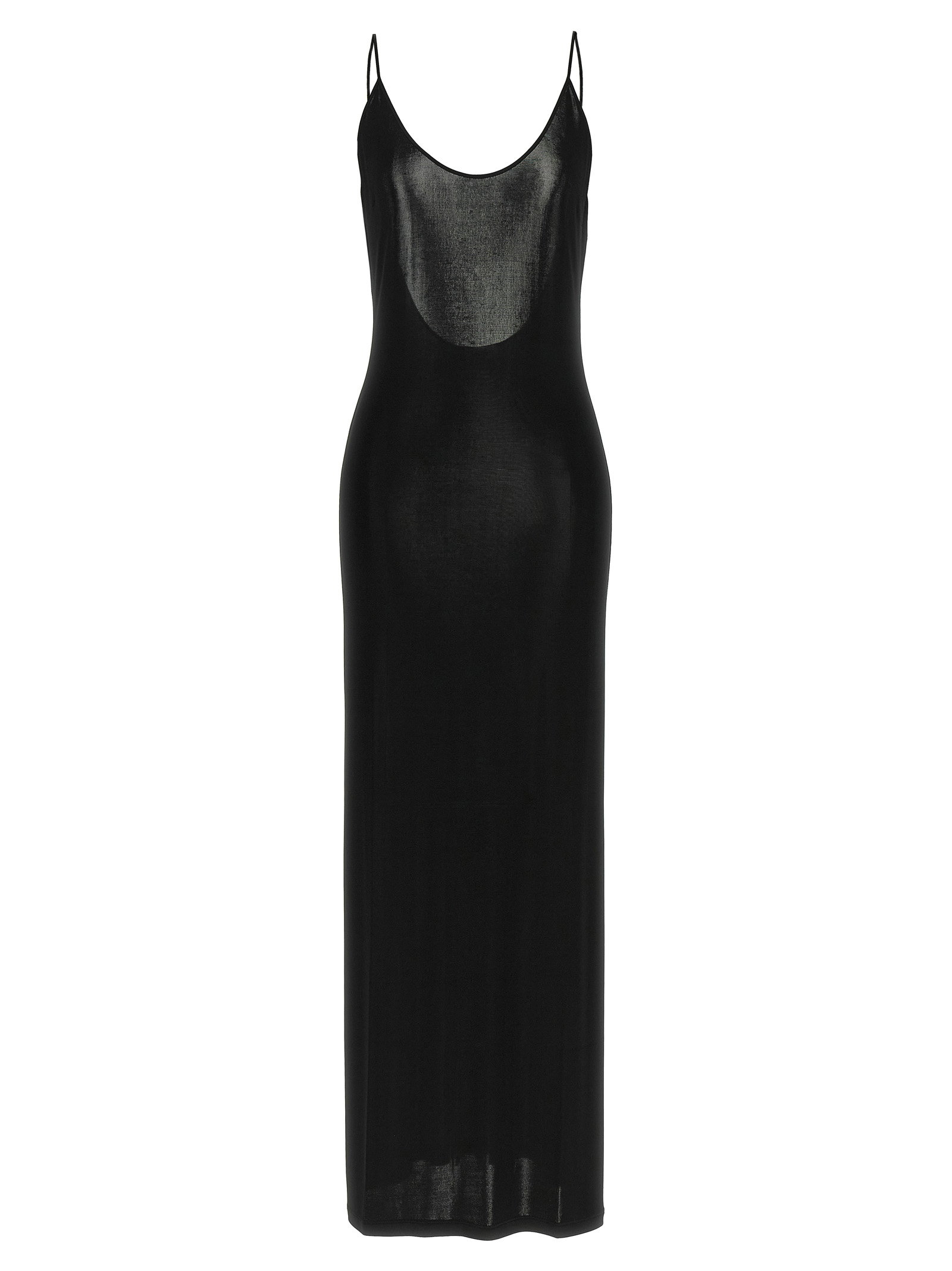 Saint Laurent Cassandre Chain Dress