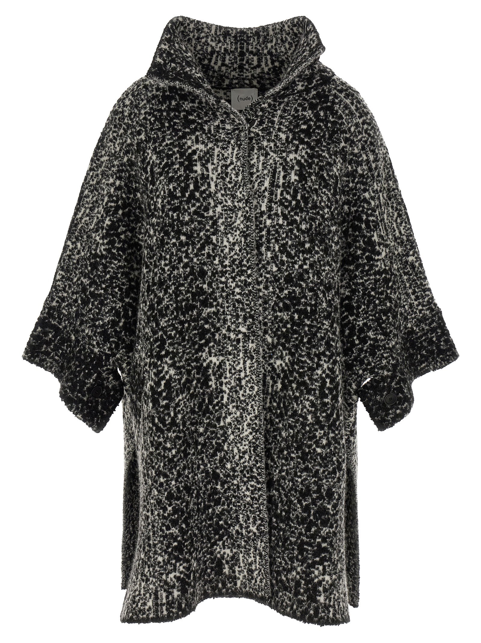 Nude Bouclé Coat